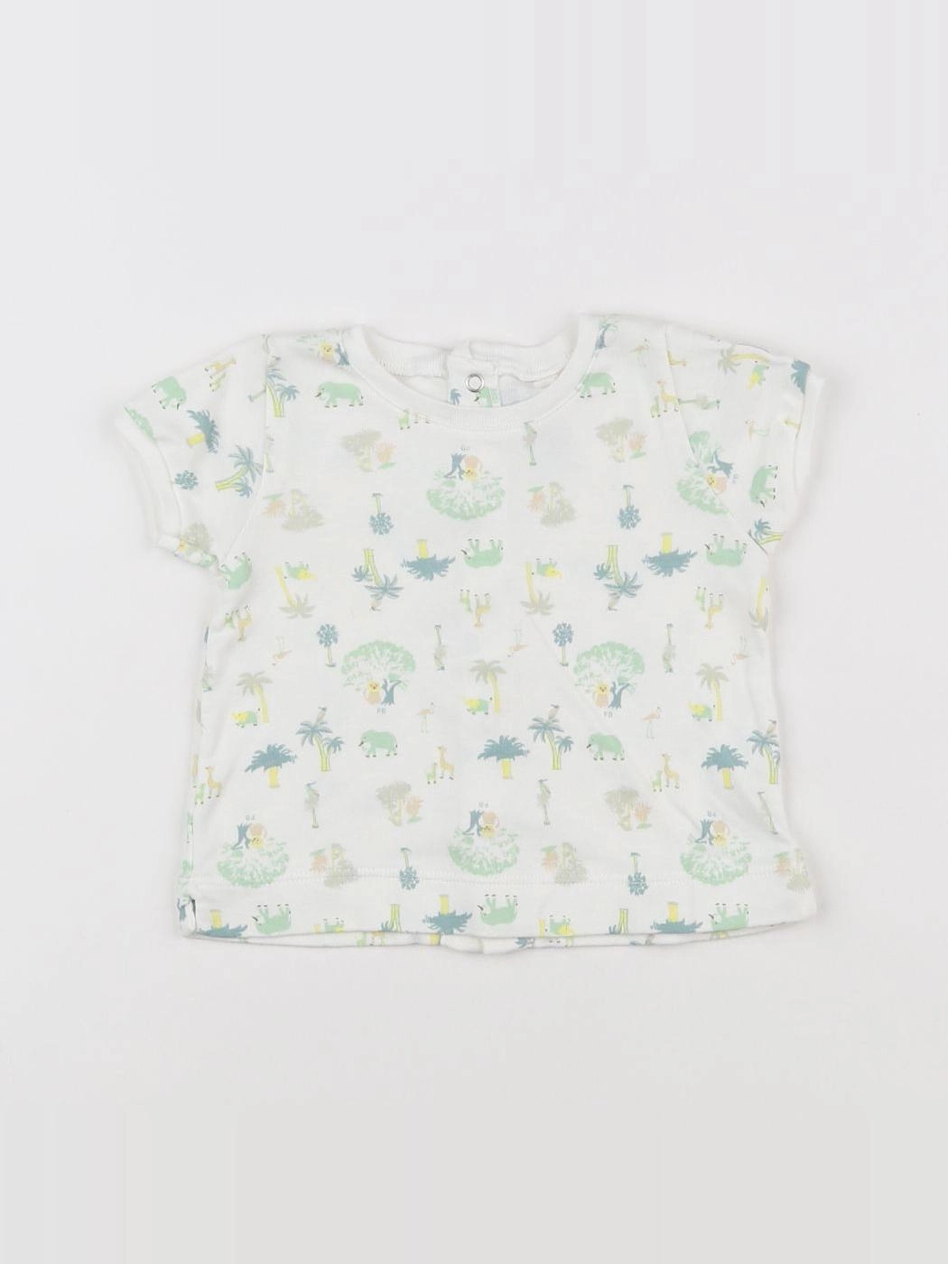 Petit Bateau - tee-shirt multicolore - 6 mois