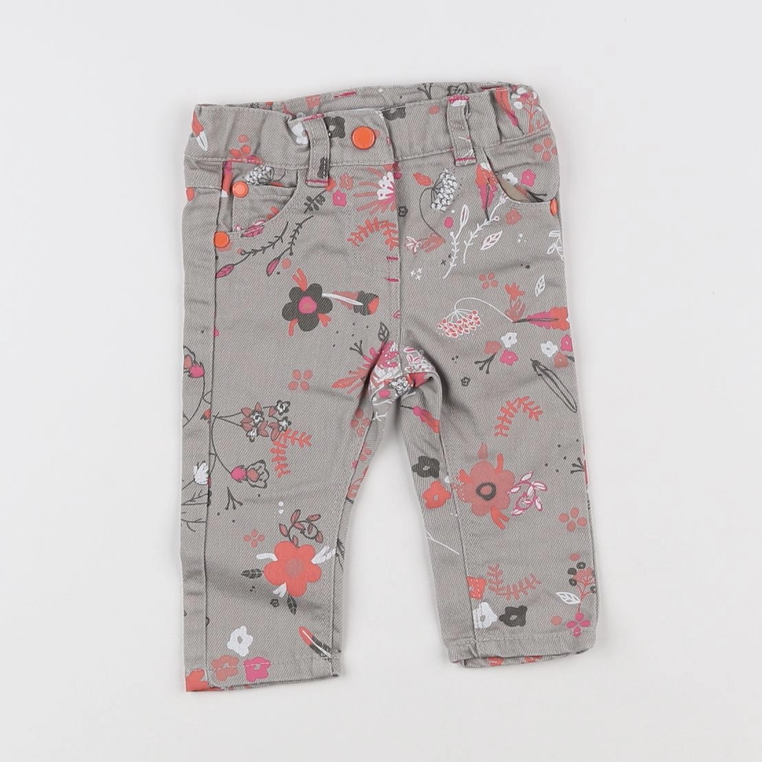 Vertbaudet - pantalon multicolore - 3 mois