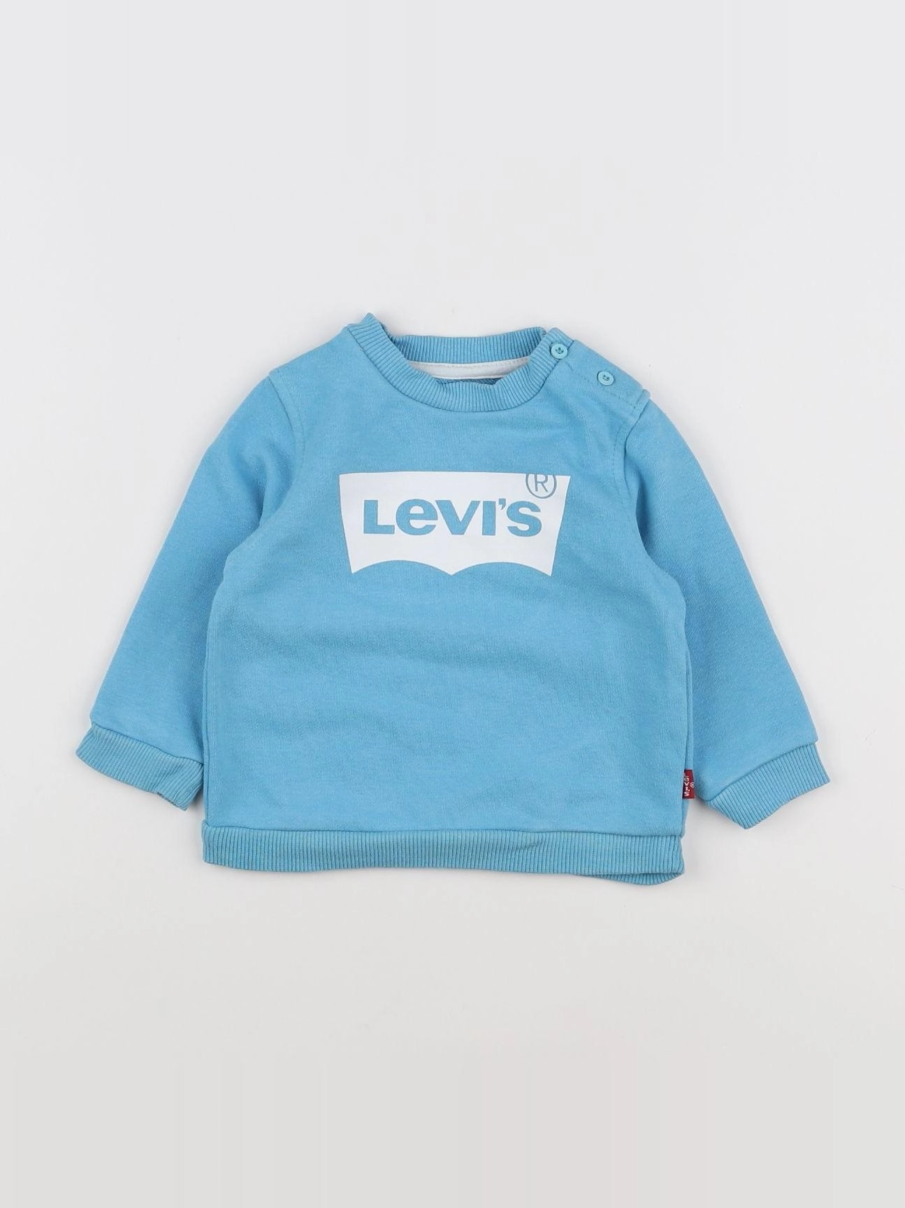 Levi's - sweat bleu - 9 mois