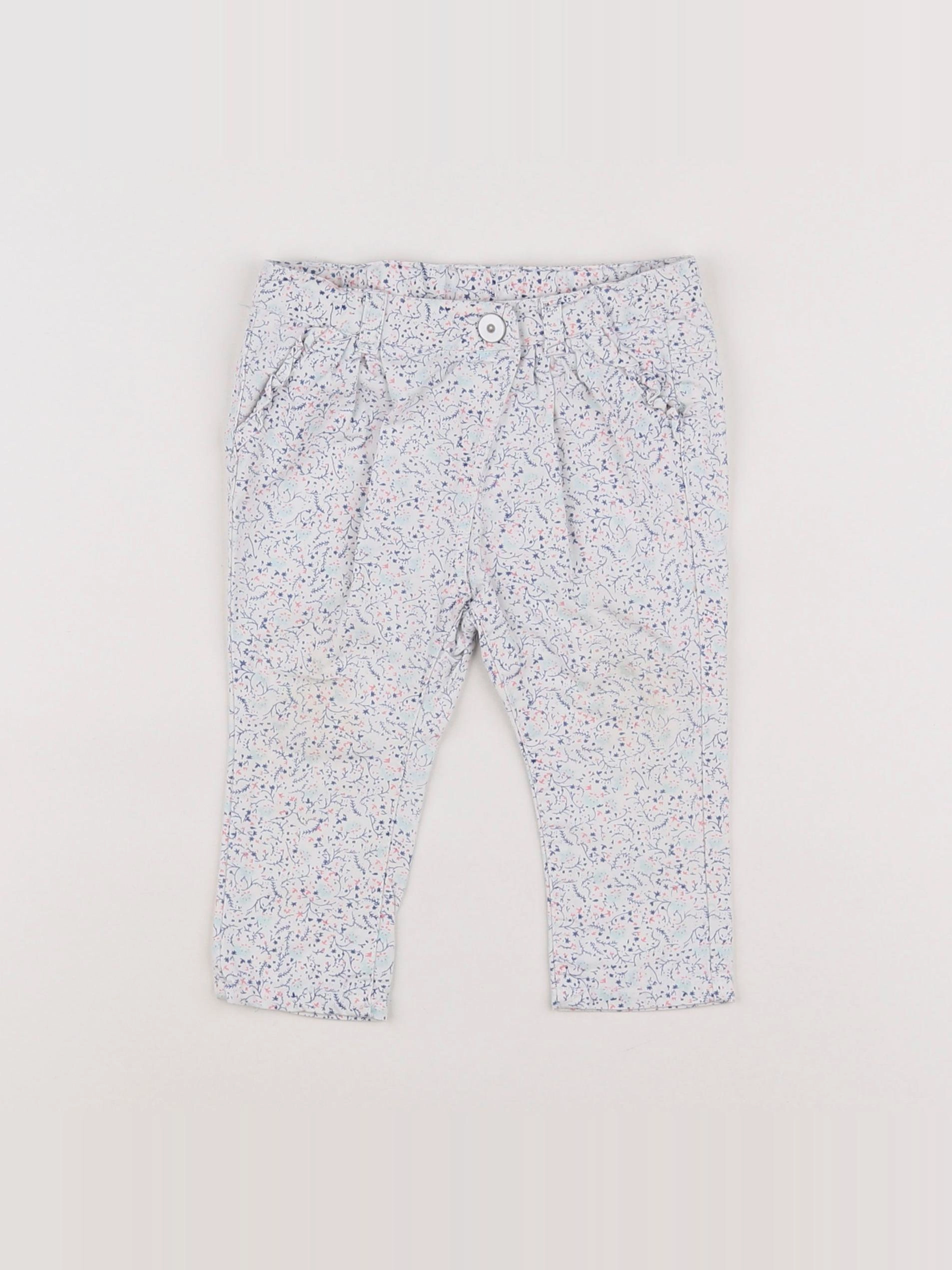 Tape à l'oeil - pantalon multicolore - 6 mois