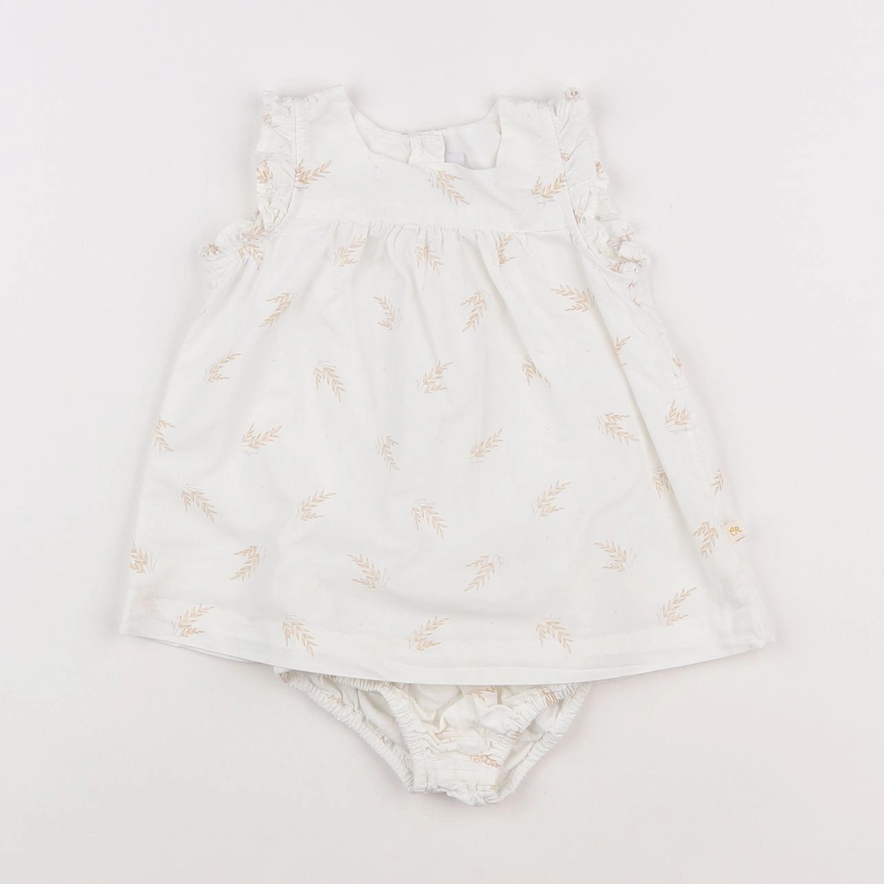 Cadet Rousselle - robe blanc - 3 mois