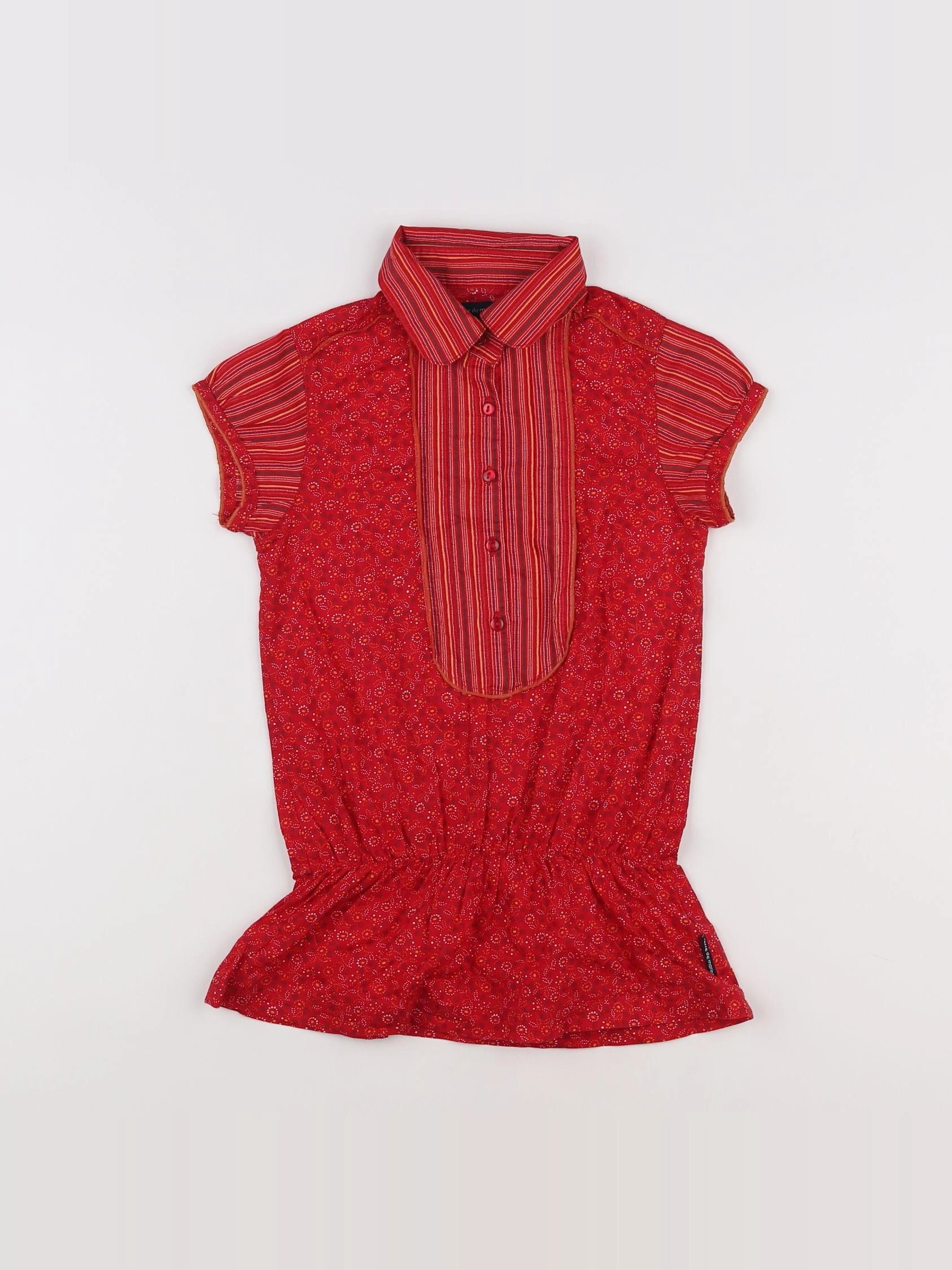 Terre de marins - blouse rouge - 5 ans