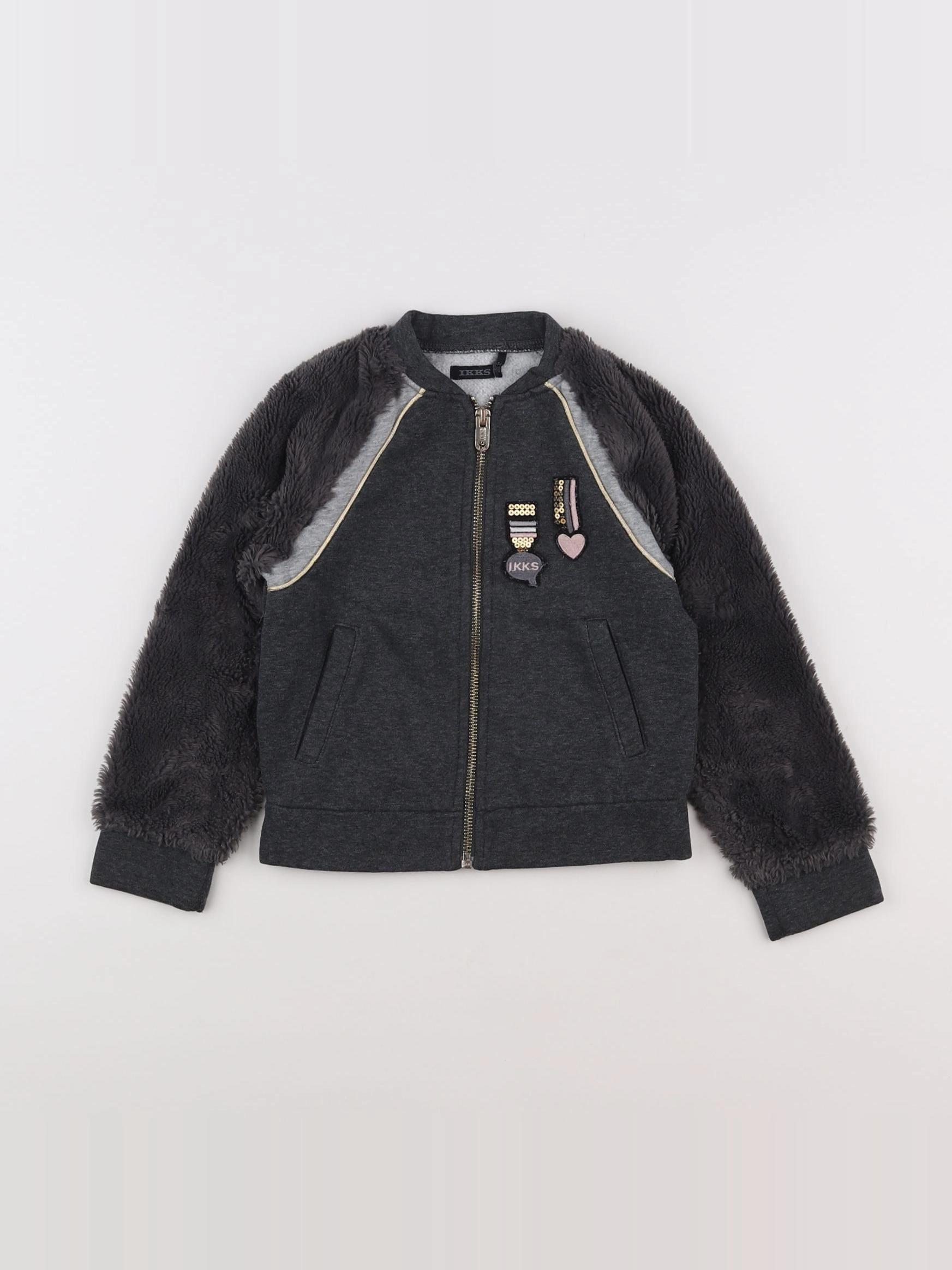 IKKS - veste gris - 5 ans
