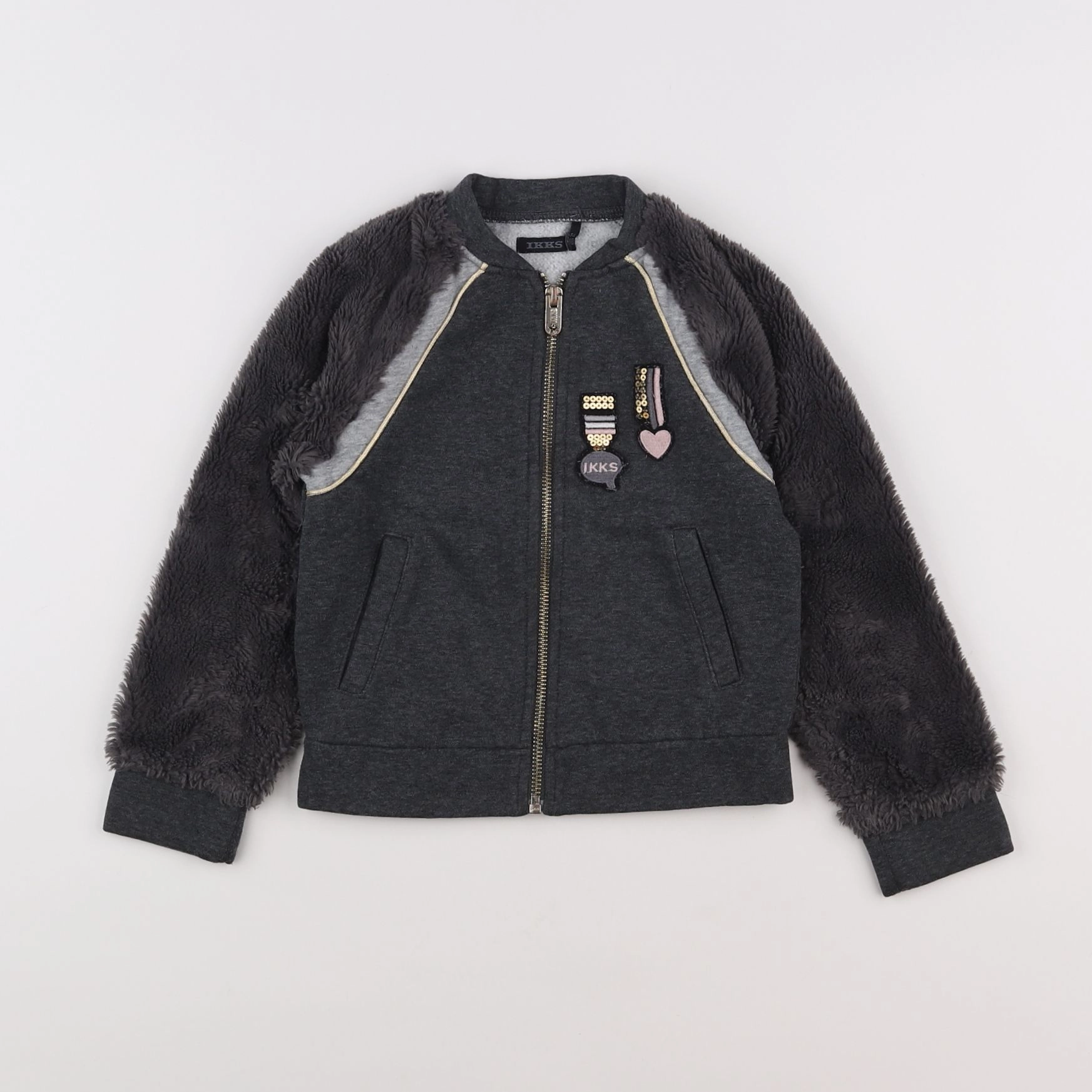 IKKS - veste gris - 5 ans