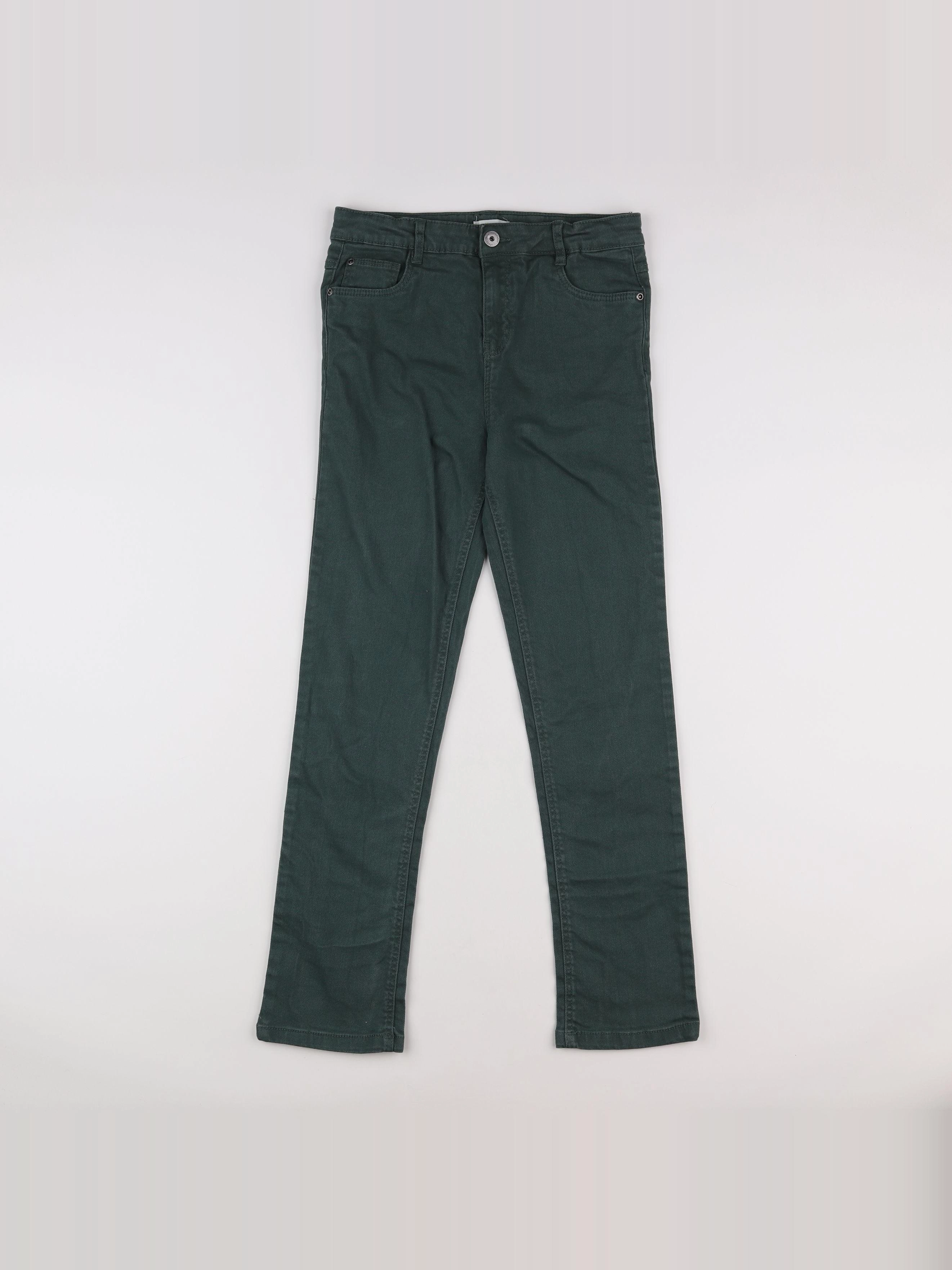Vertbaudet - jean vert - 12 ans