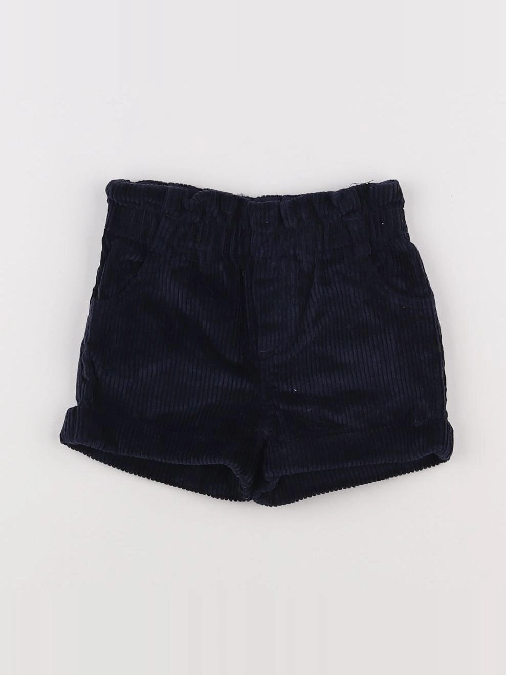 Cyrillus - short bleu - 12 mois