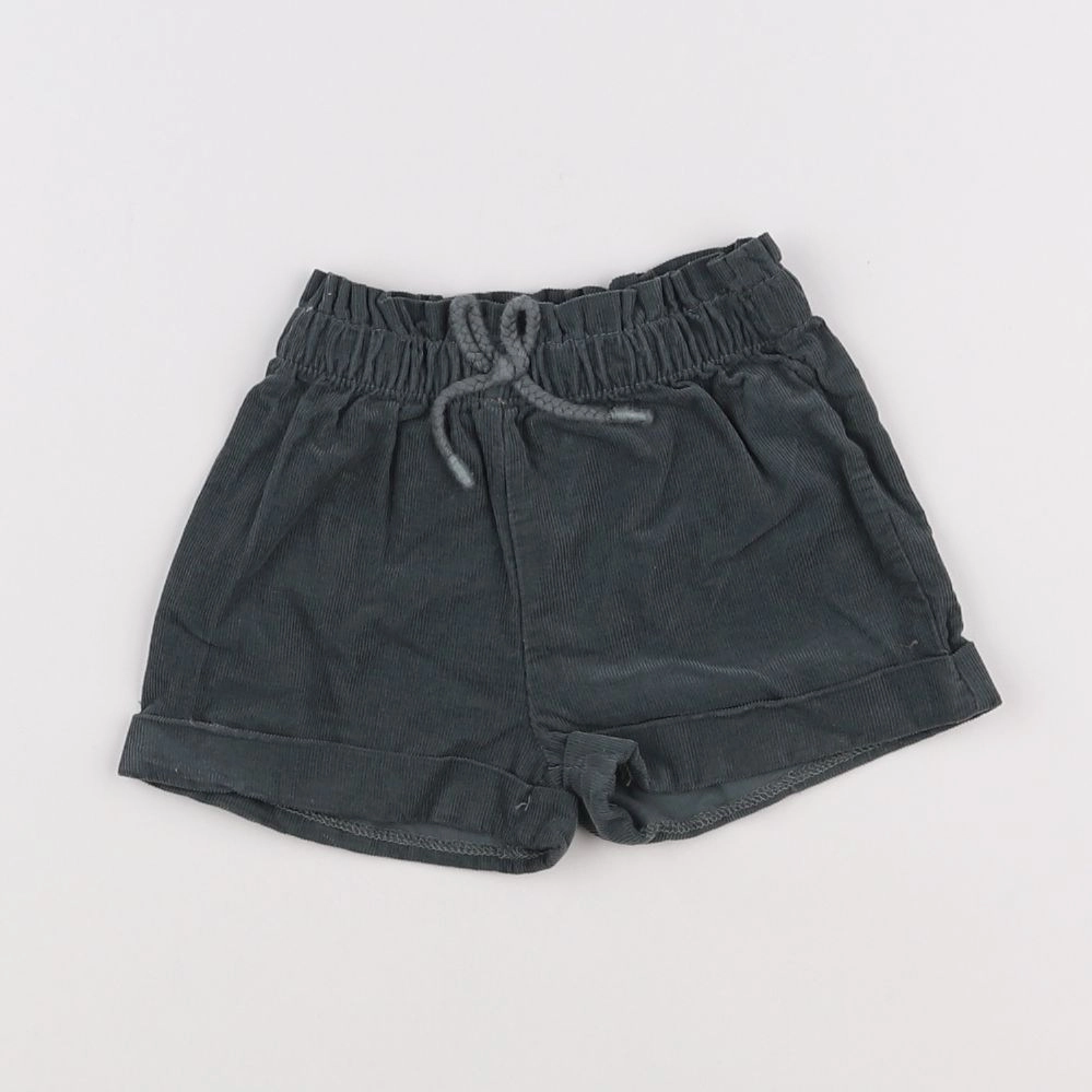 Vertbaudet - short vert - 12 mois