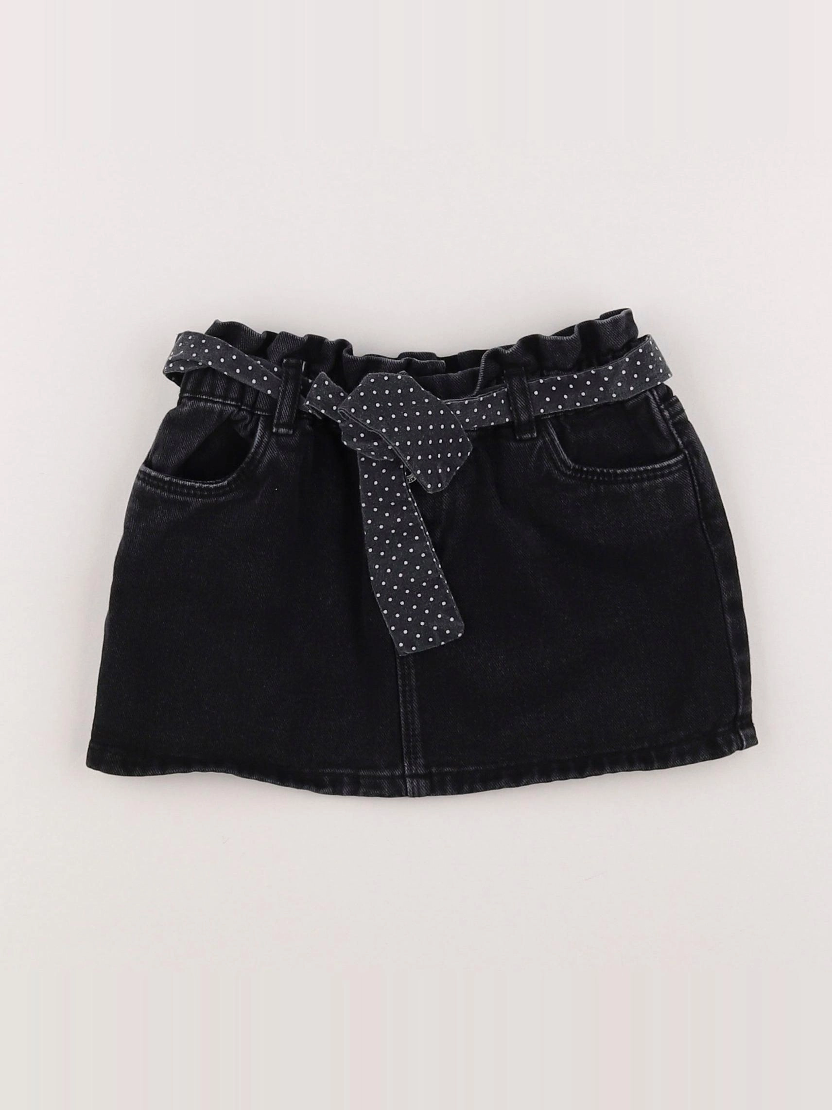 Vertbaudet - jupe noir - 4 ans