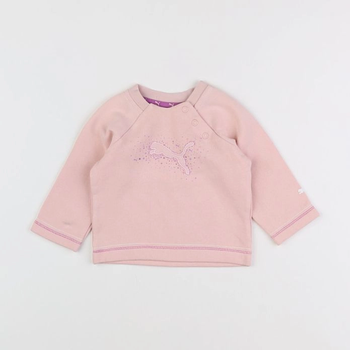 Puma - sweat rose - 6 mois