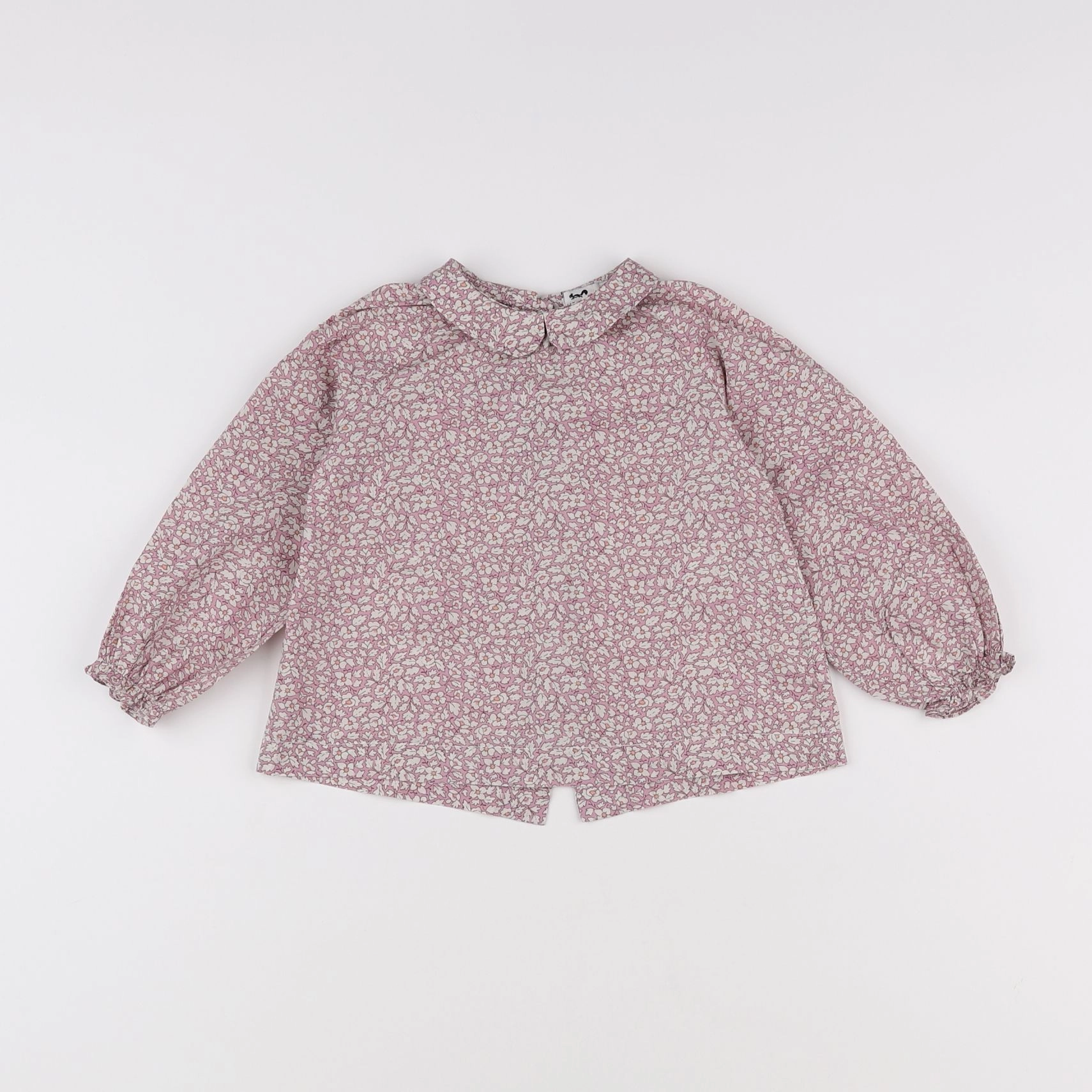 Cyrillus - blouse rose - 12 mois