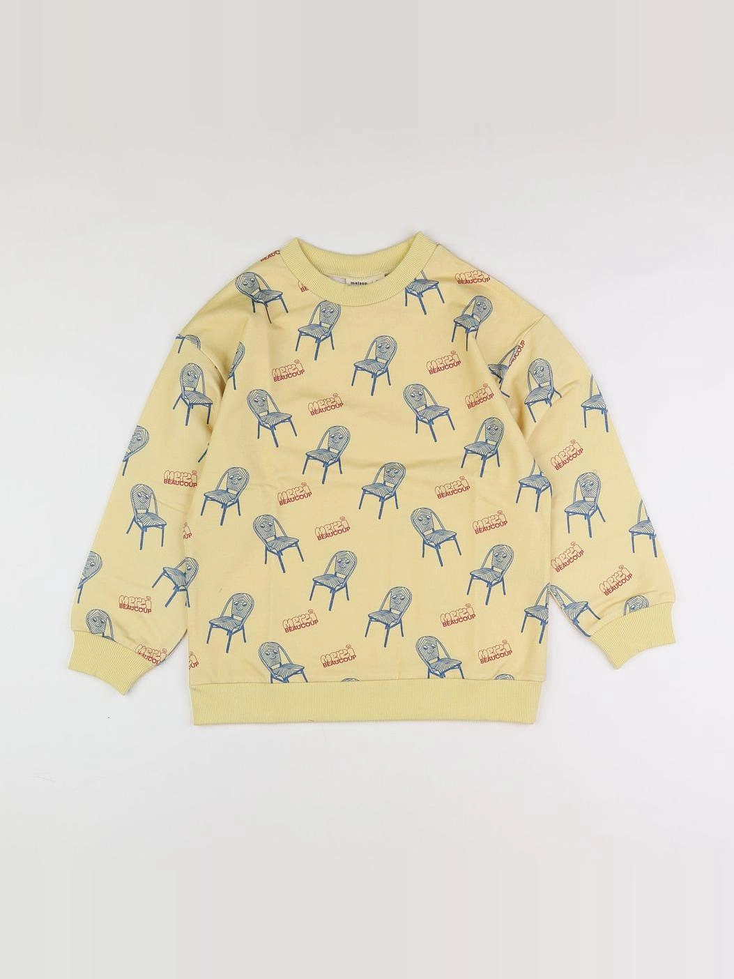 Maison Tadaboum - sweat jaune (neuf) - 10/11 ans