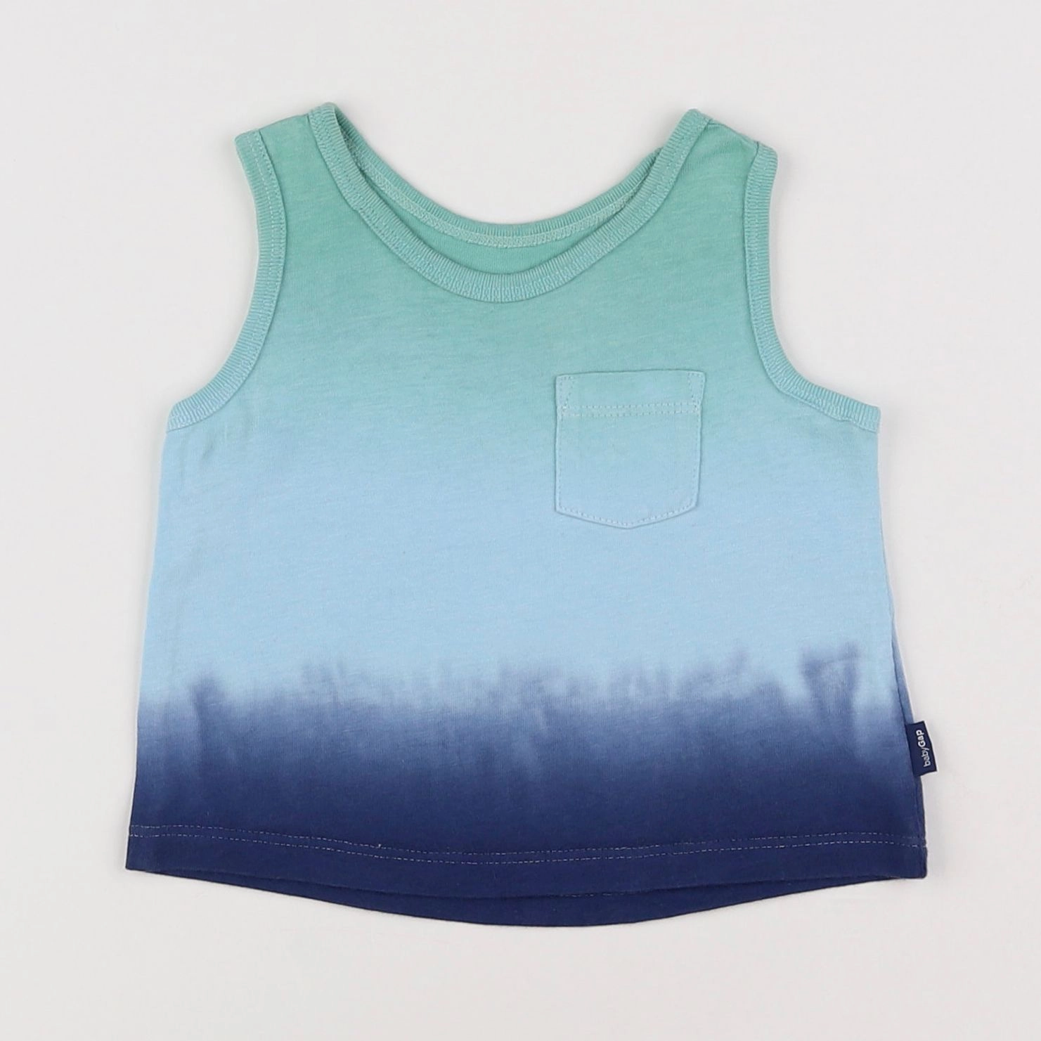 GAP - débardeur vert, bleu - 3/6 mois