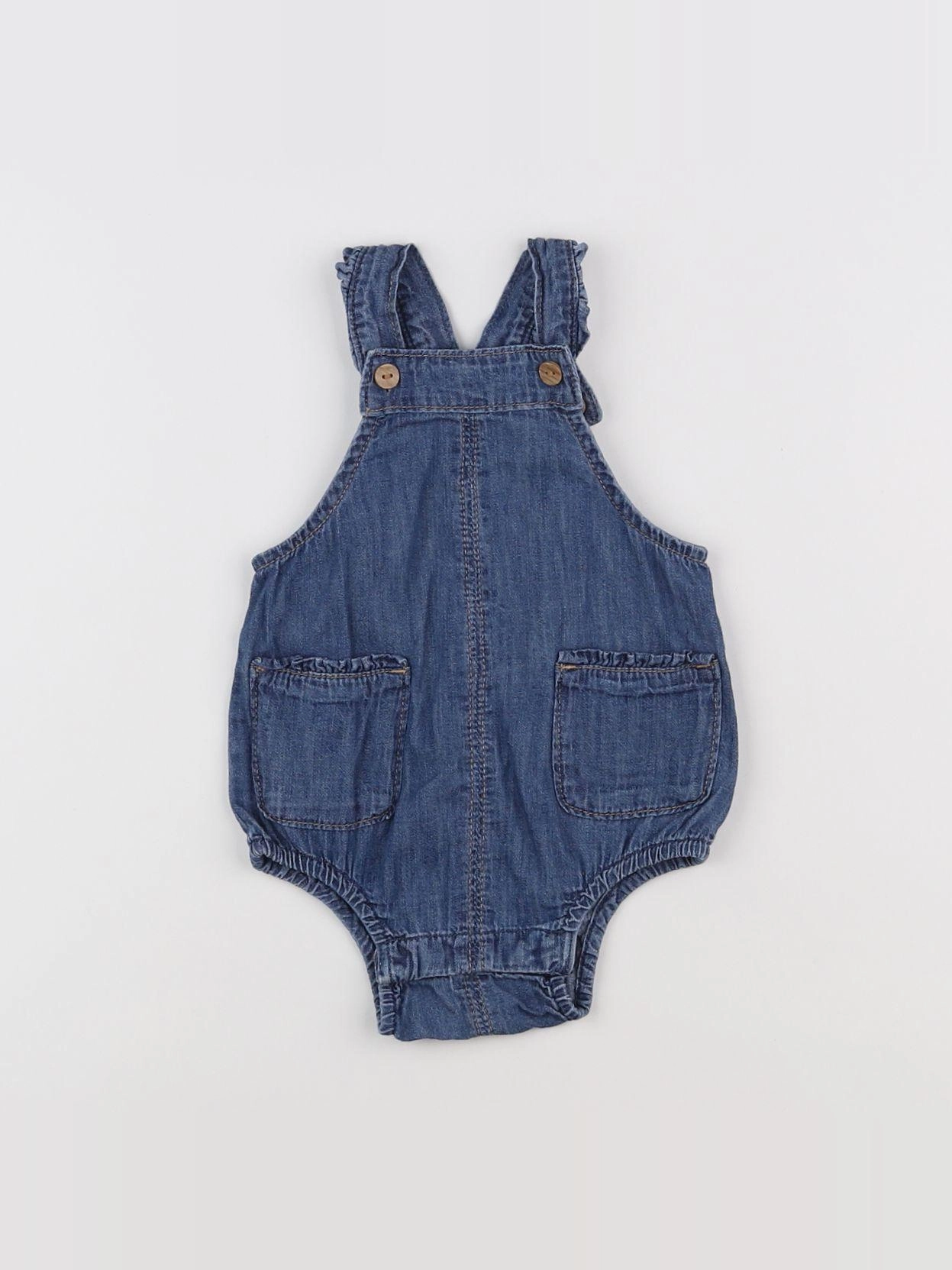GAP - salopette bleu - 3/6 mois