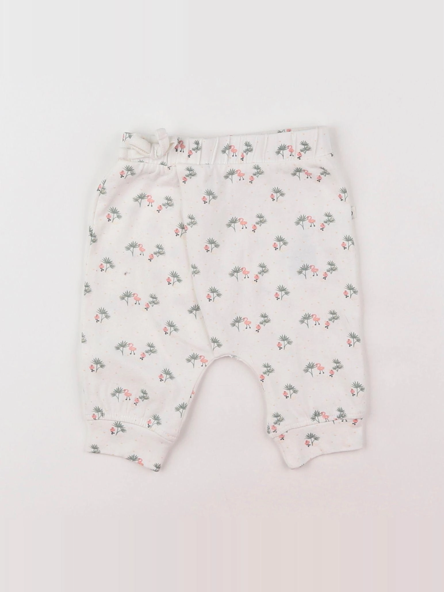 Vertbaudet - legging blanc - 3 mois