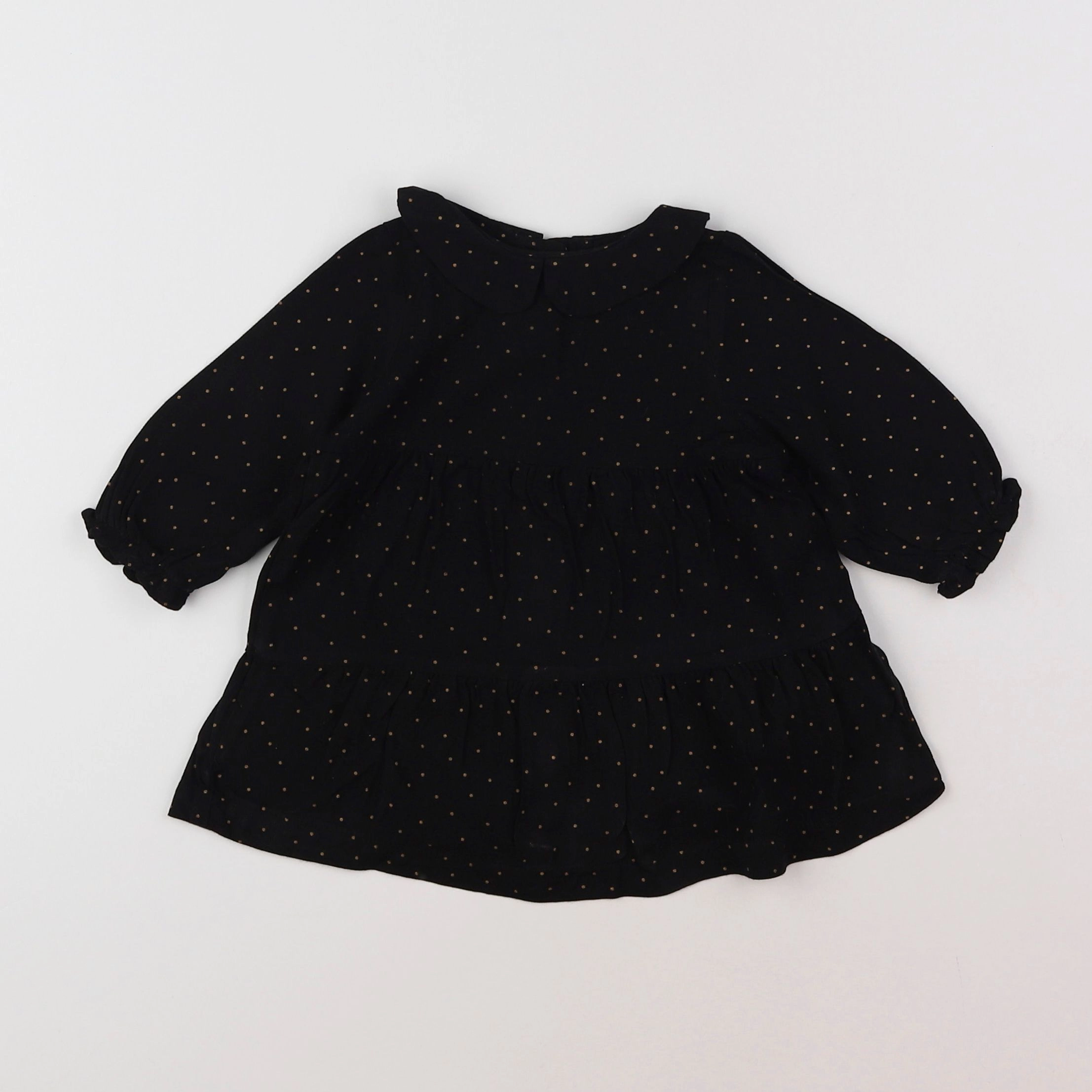 Vertbaudet - robe noir - 3 mois