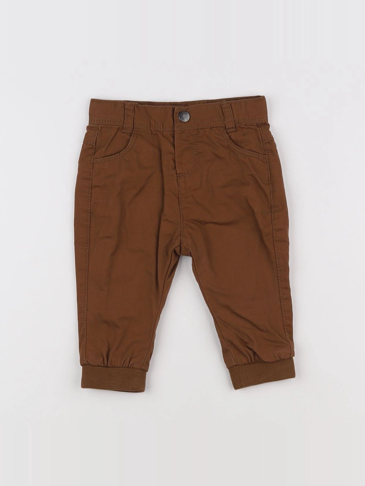 Tape à l'oeil - pantalon marron - 9 mois