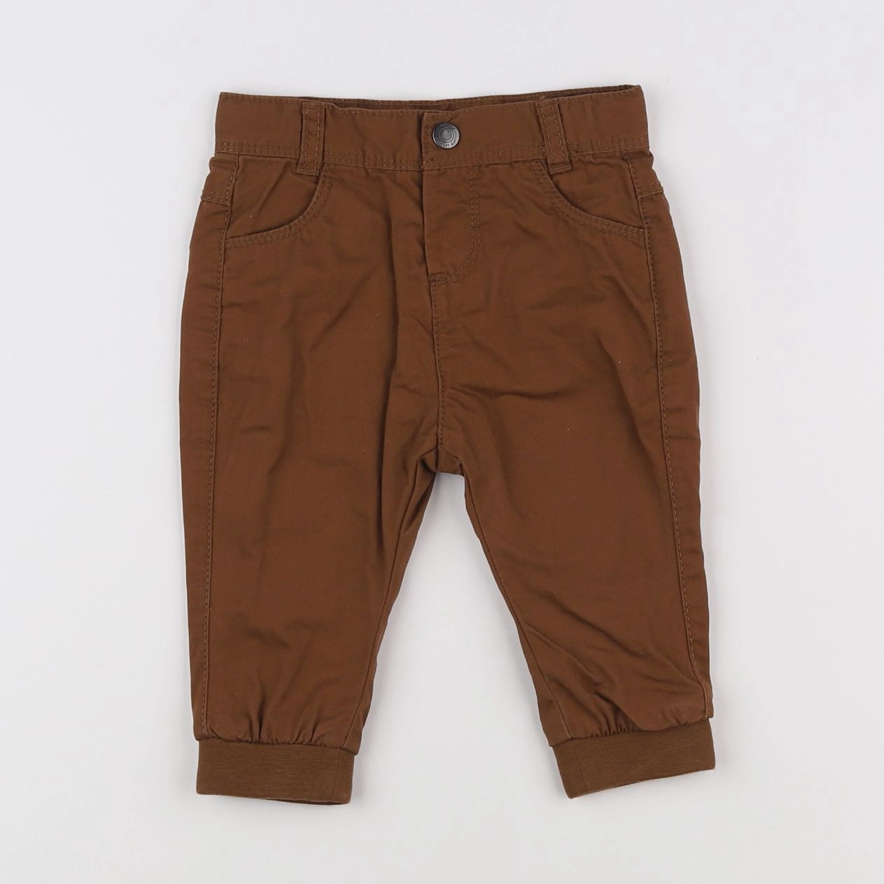 Tape à l'oeil - pantalon marron - 9 mois