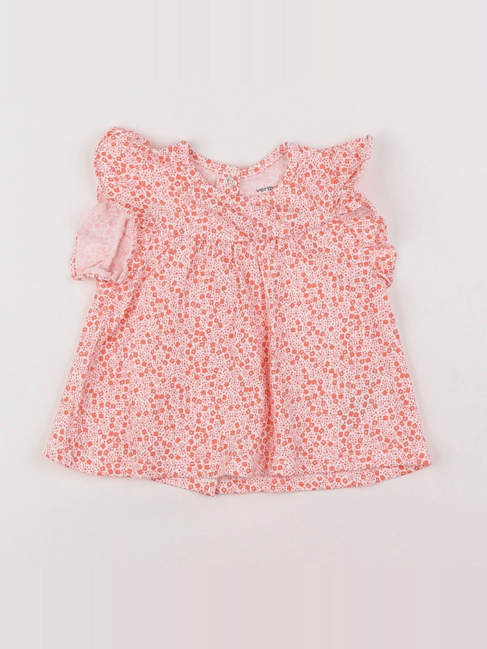 Vertbaudet - tee-shirt rose - 9 mois