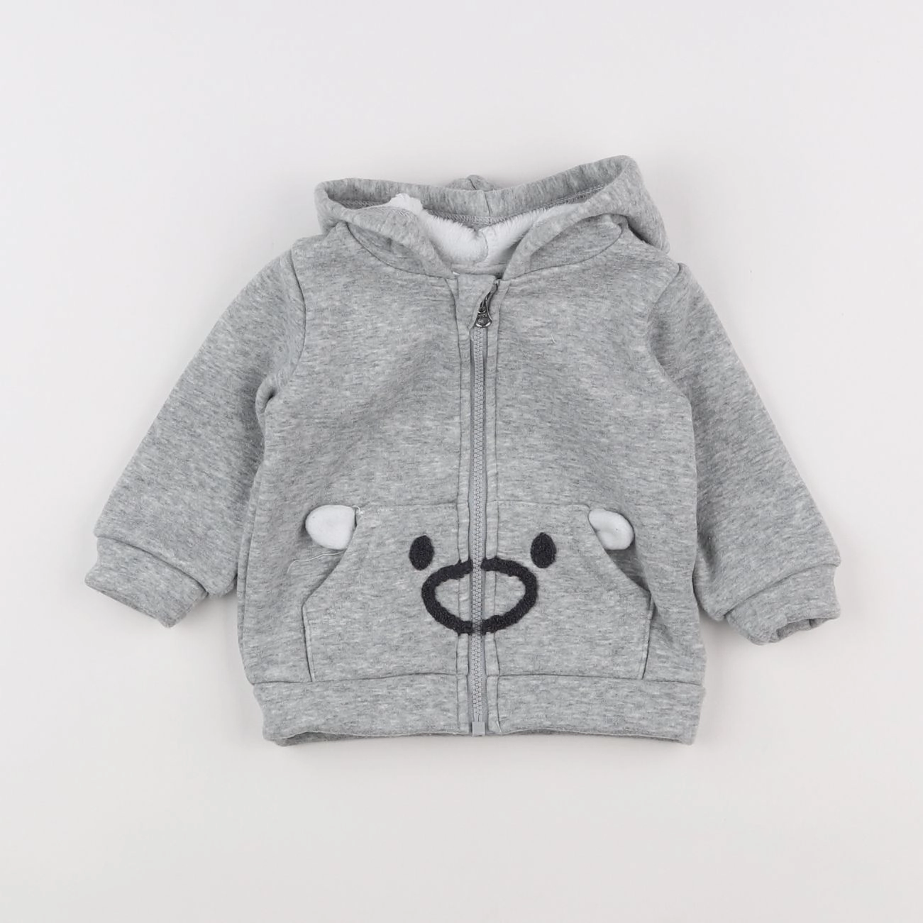 Noukie's - sweat gris - 6 mois