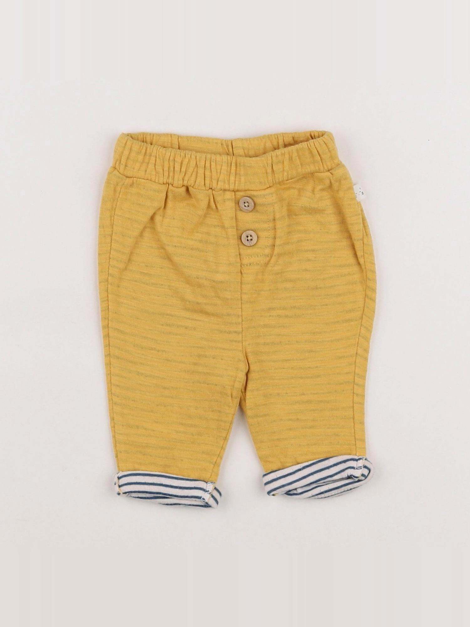 Tape à l'oeil - pantalon jaune - 3 mois
