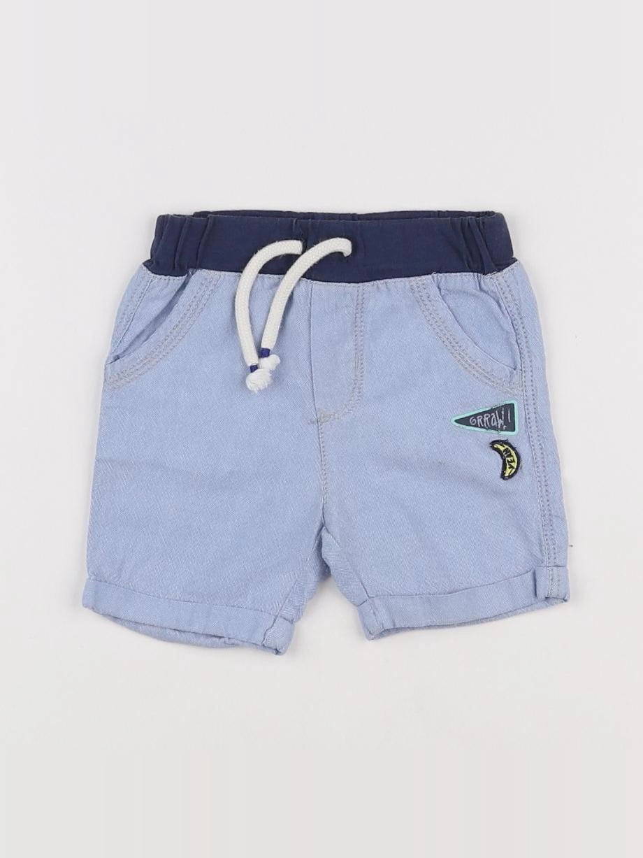 Catimini - short bleu - 3 mois