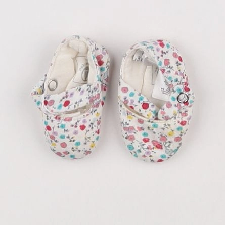 Petit Bateau - chaussons multicolore - pointure 15/16