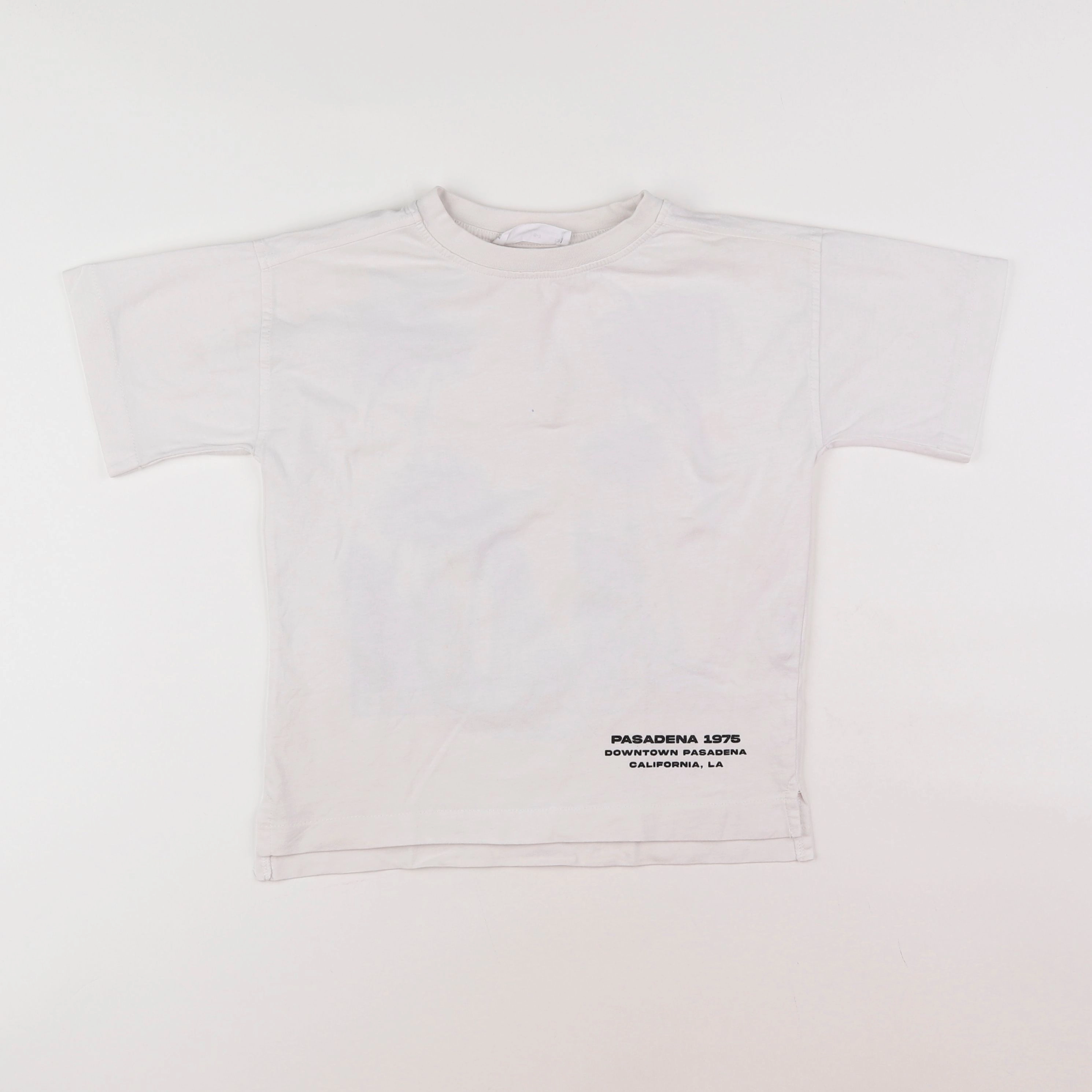 Zara - tee-shirt imprimé au dos blanc - 6/7 ans