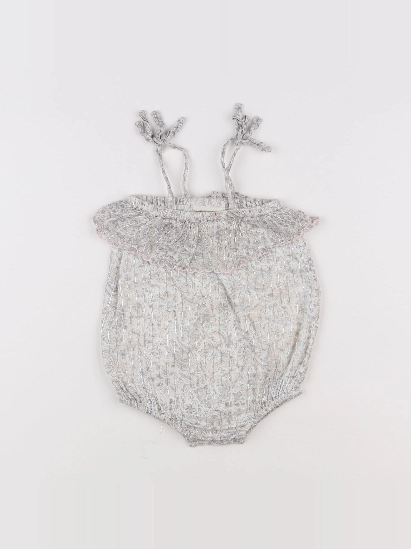 Louis Louise - combinaison gris - 3 mois