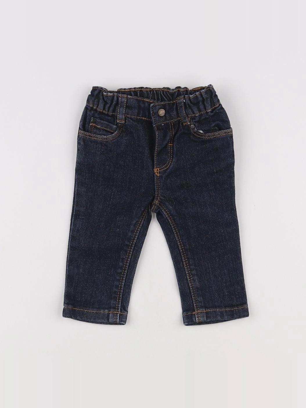 Petit Bateau - jean bleu - 3 mois
