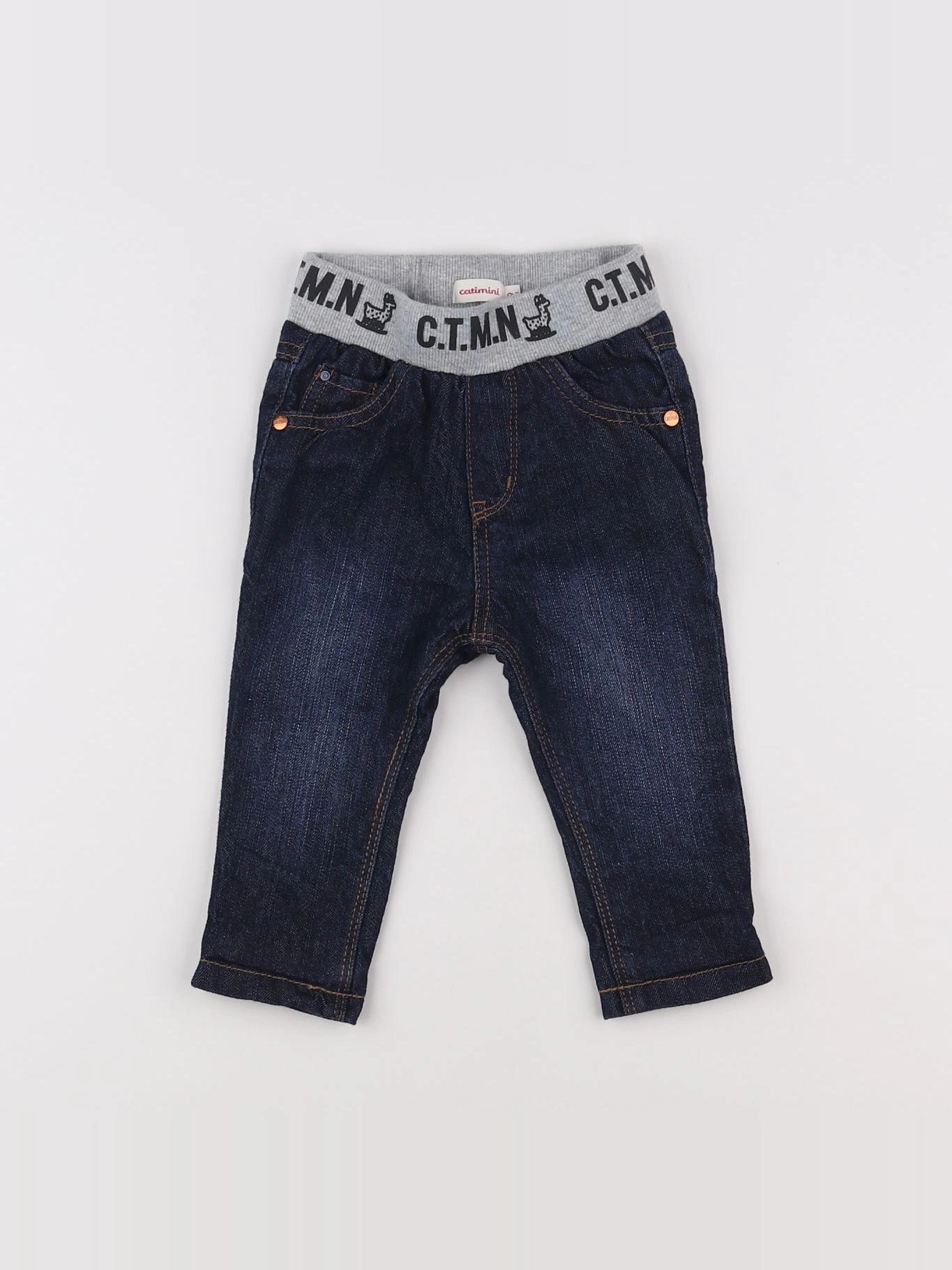 Catimini - jean bleu - 9 mois