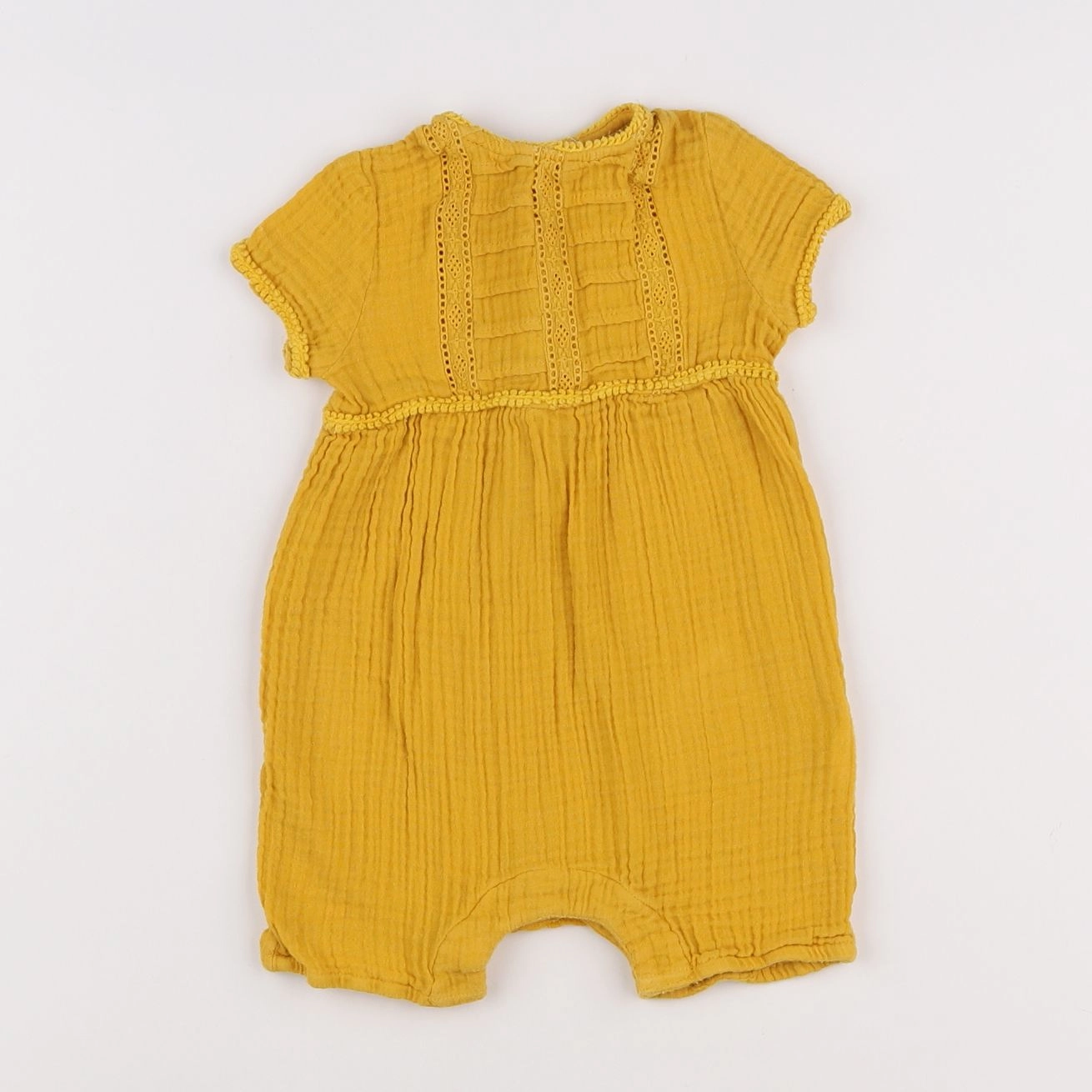 Boutchou - combinaison jaune - 6 mois