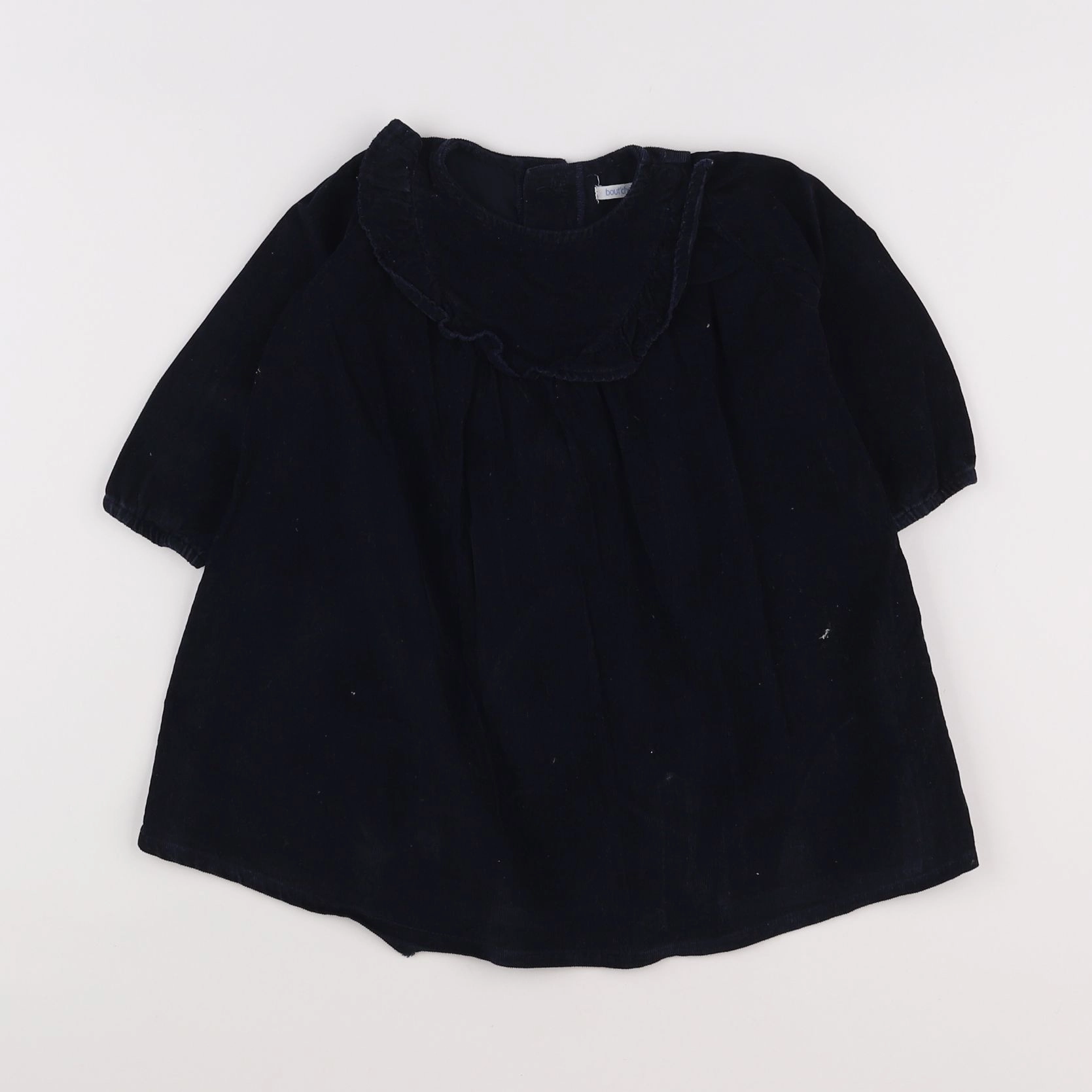 Boutchou - robe bleu - 12 mois