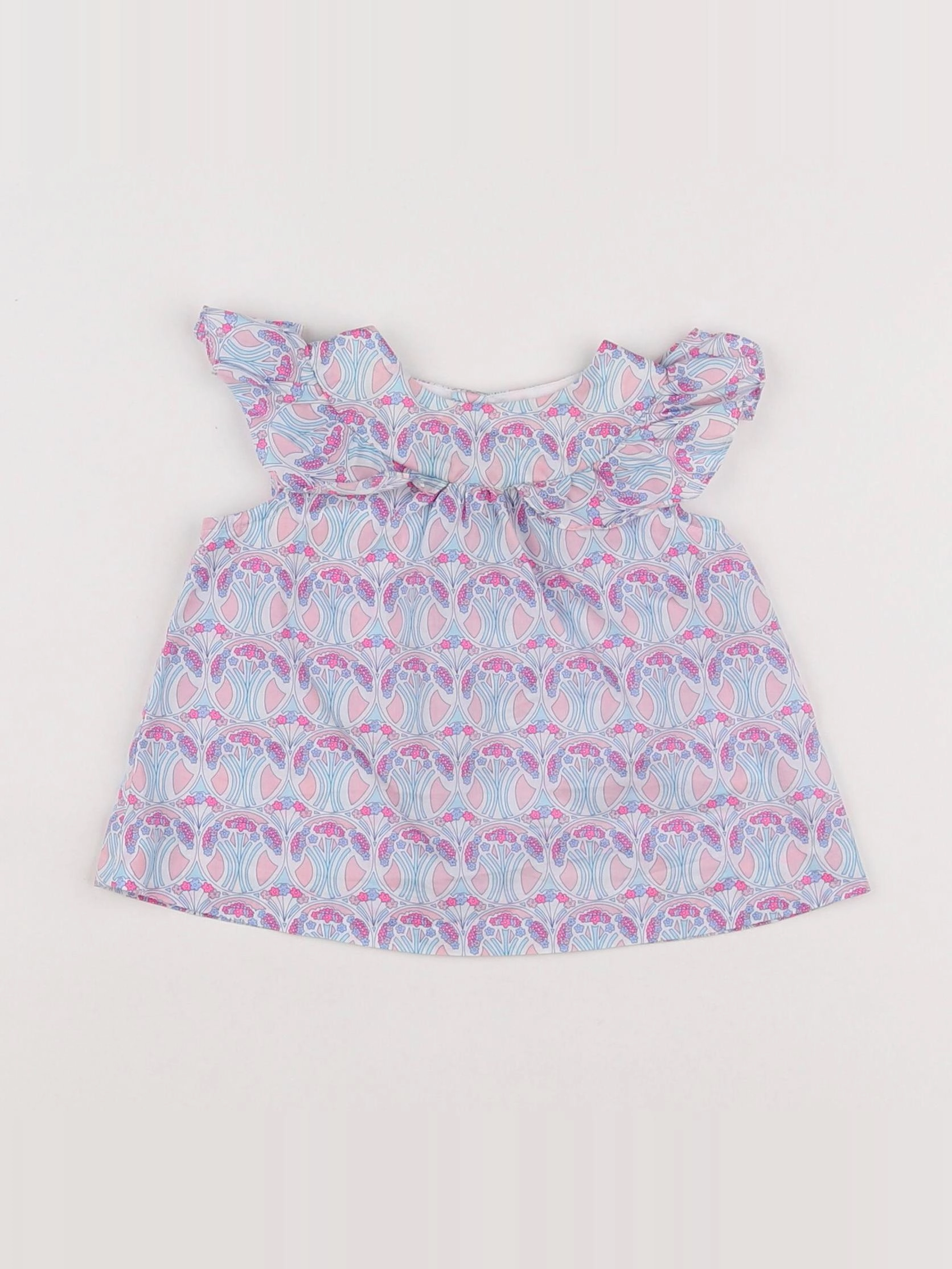 Jacadi - blouse multicolore - 6 mois