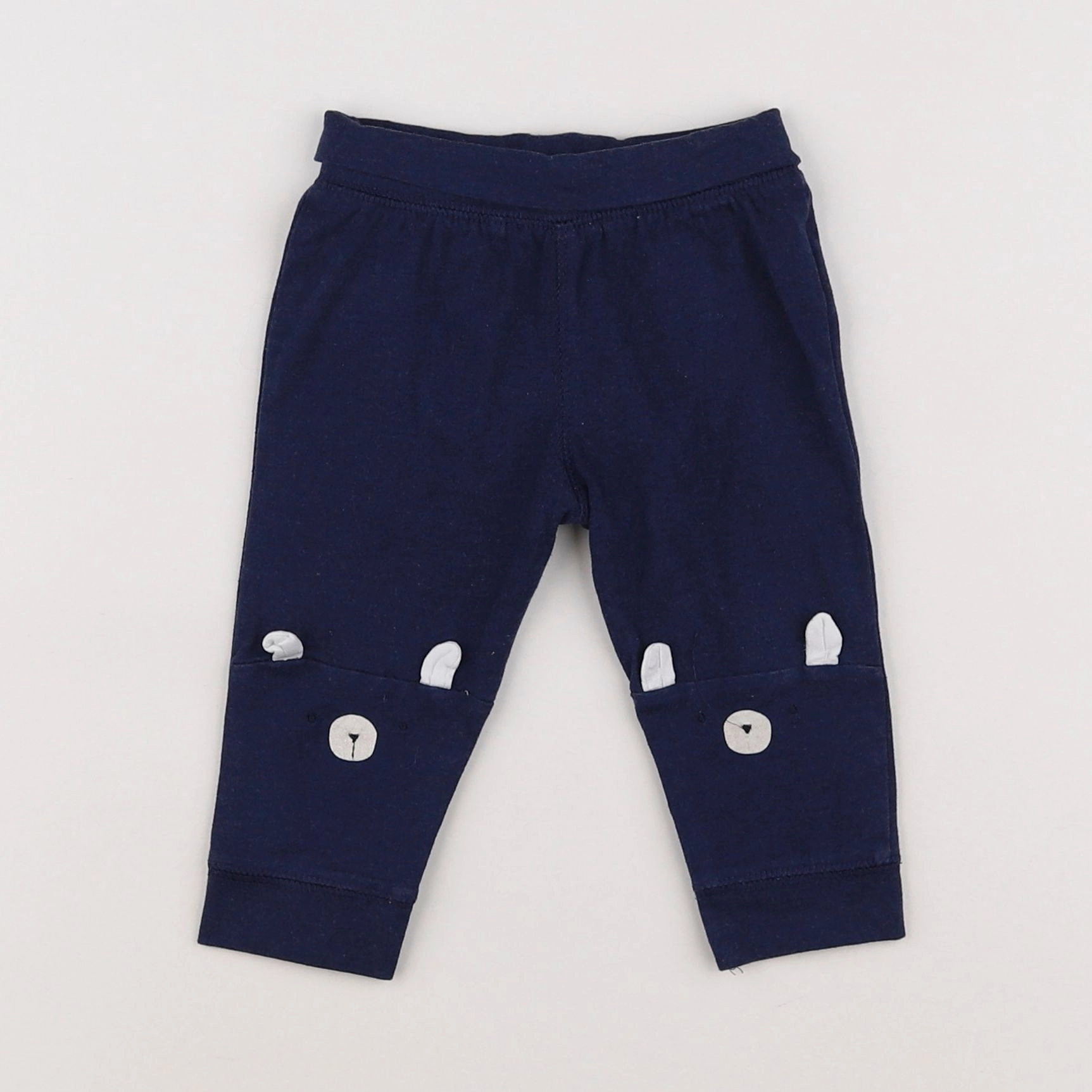 Vertbaudet - legging bleu - 9 mois