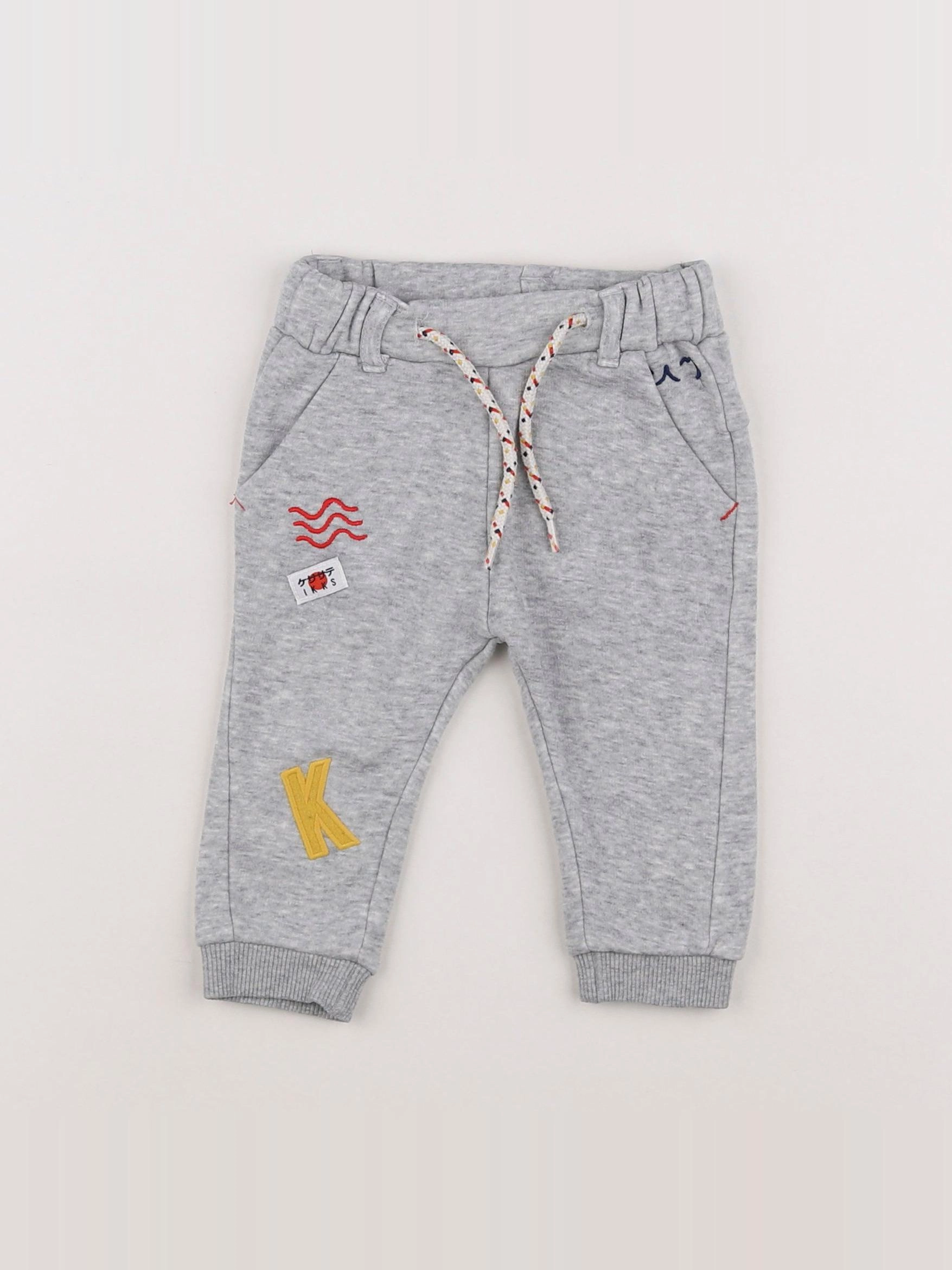IKKS - jogging gris - 6 mois