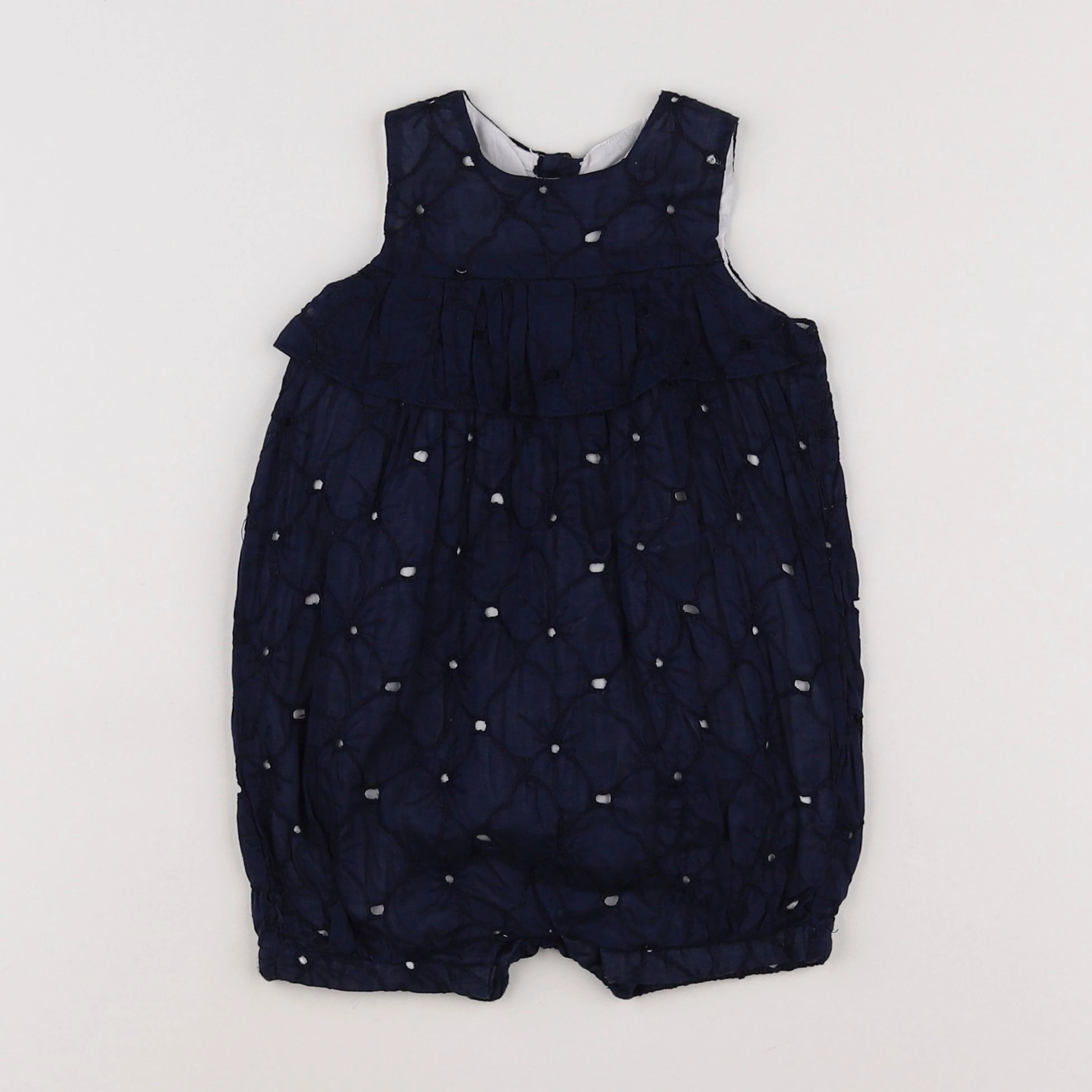 Jacadi - combinaison bleu - 6 mois