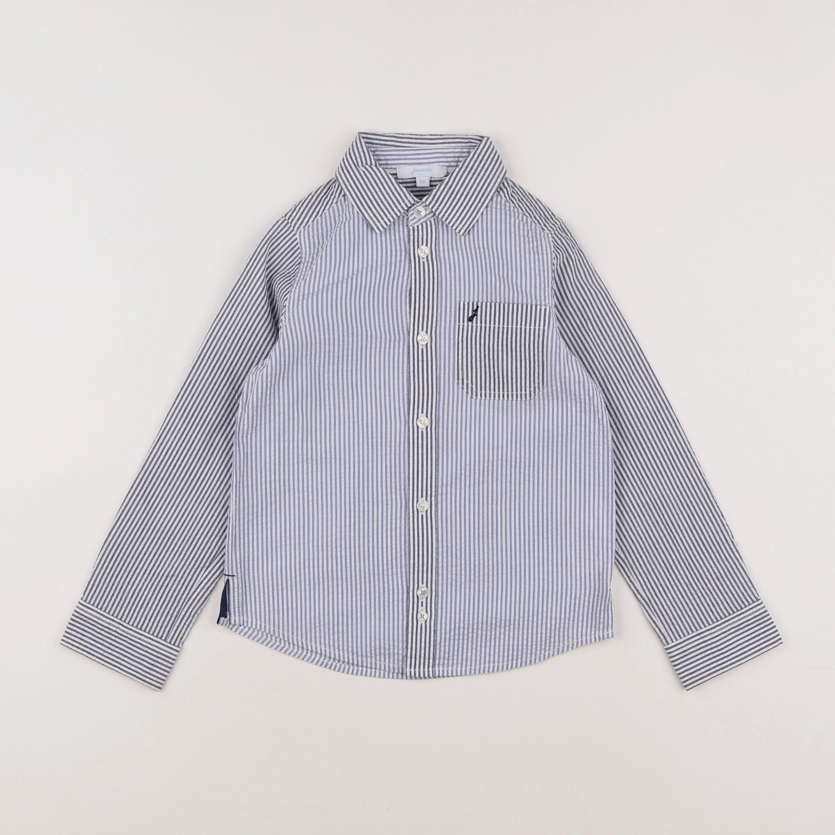 Jacadi - chemise bleu - 5 ans