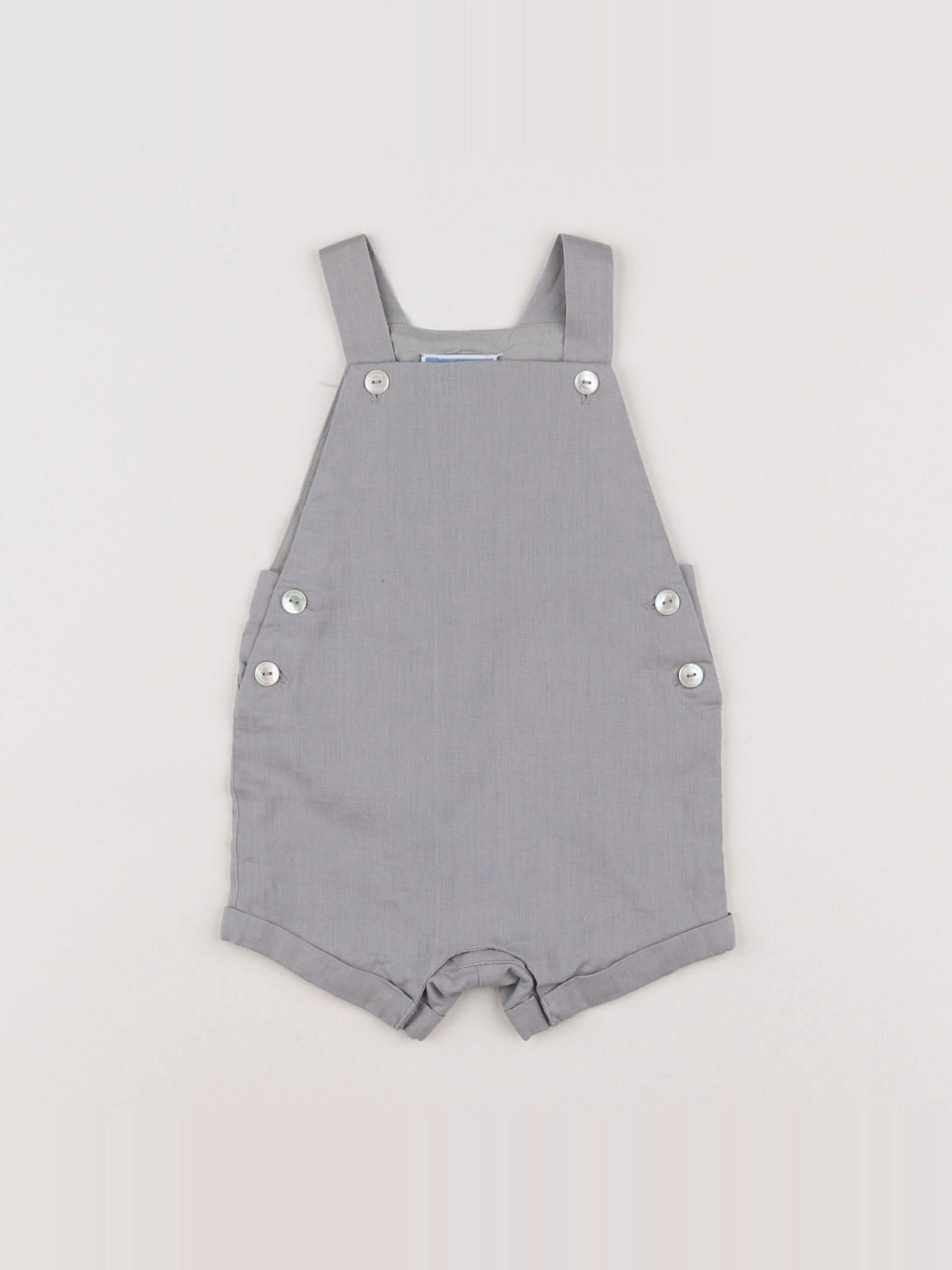 Jacadi - combinaison gris - 6 mois