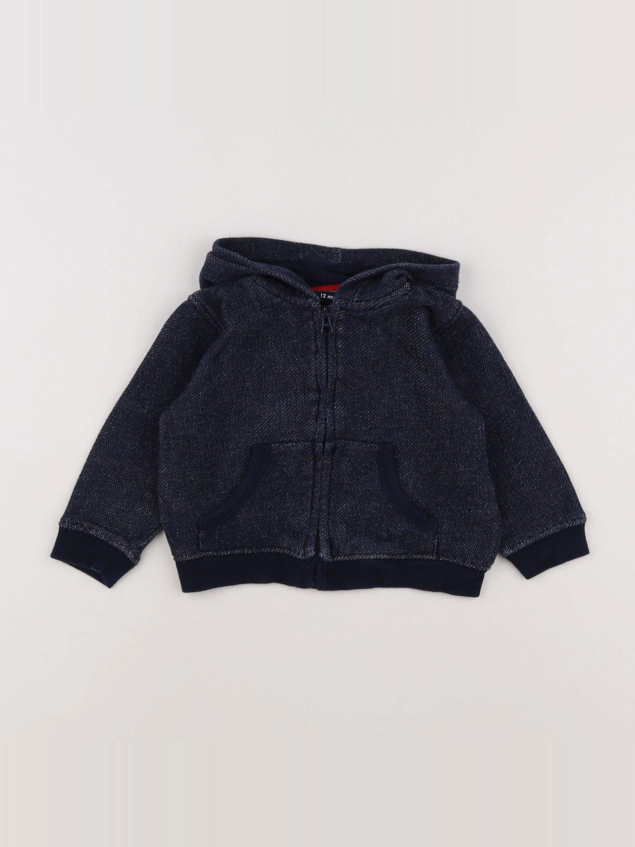 Boutchou - sweat gris - 12 mois