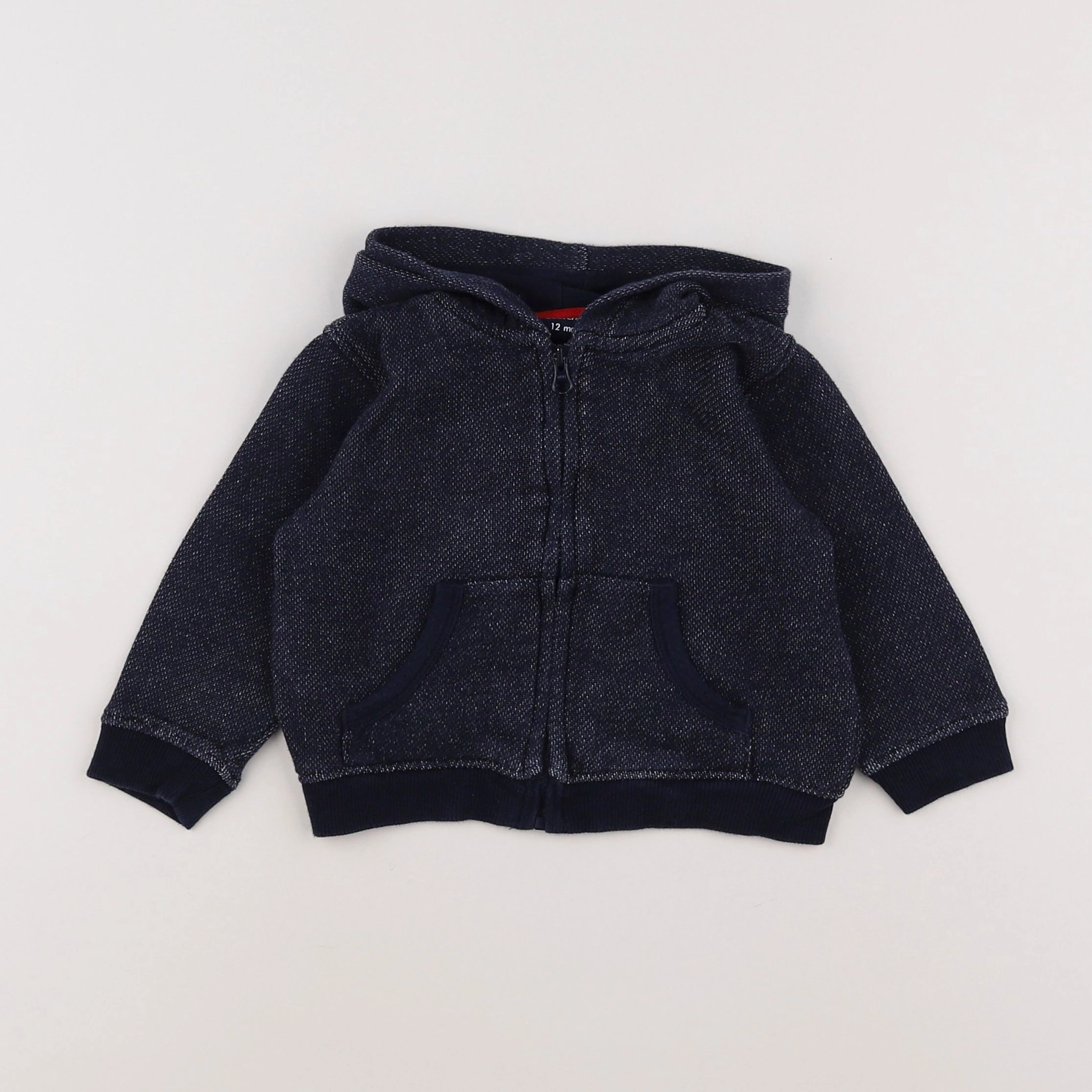 Boutchou - sweat gris - 12 mois