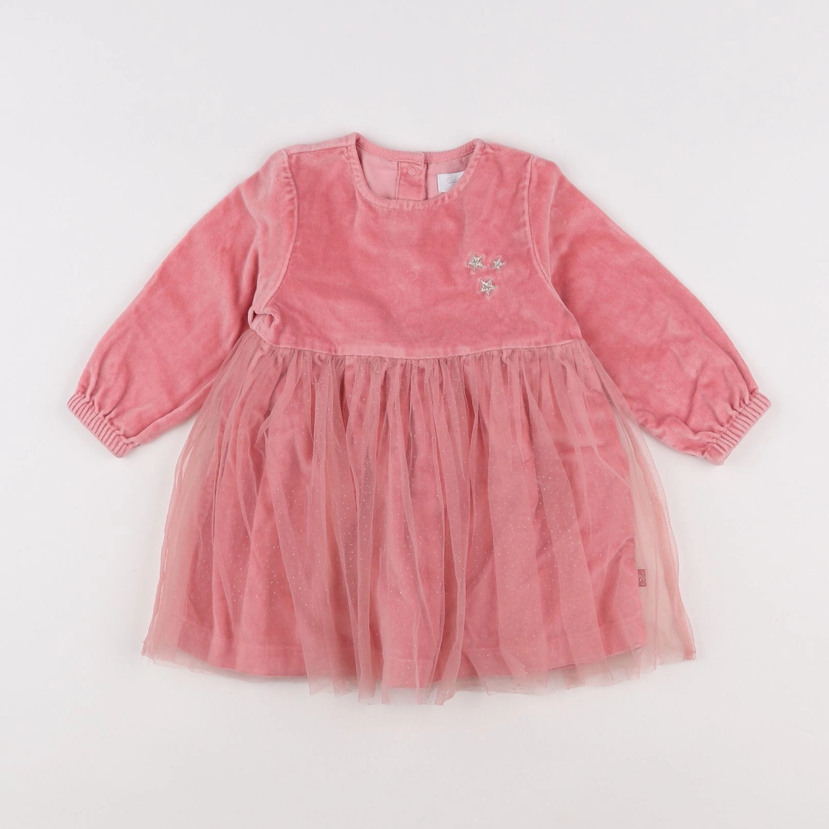 Cadet Rousselle - robe rose - 12 mois