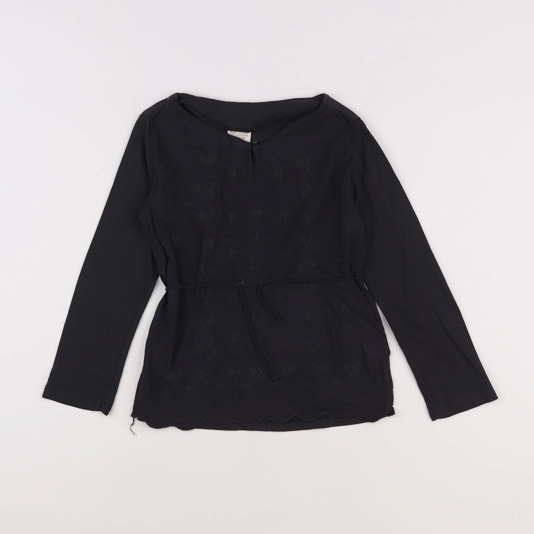 Zara - tee-shirt noir - 4/5 ans