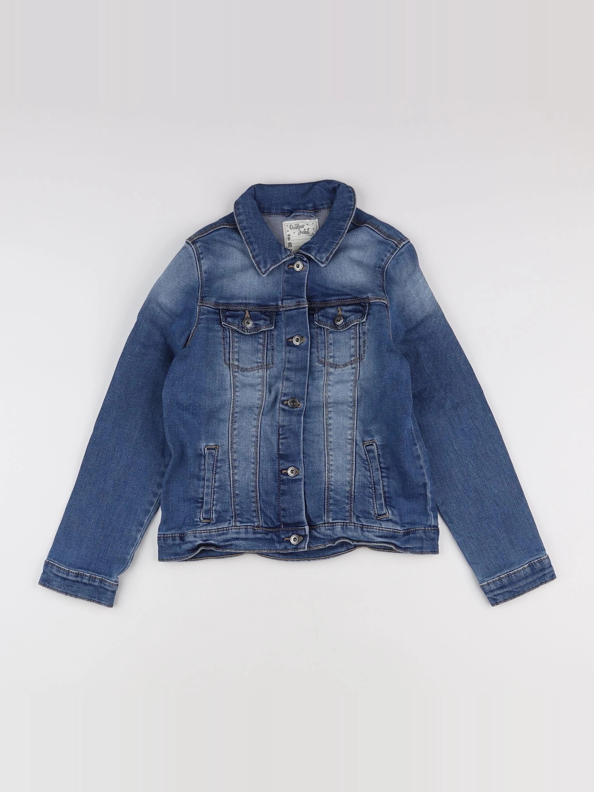 Vertbaudet - veste bleu - 9 ans