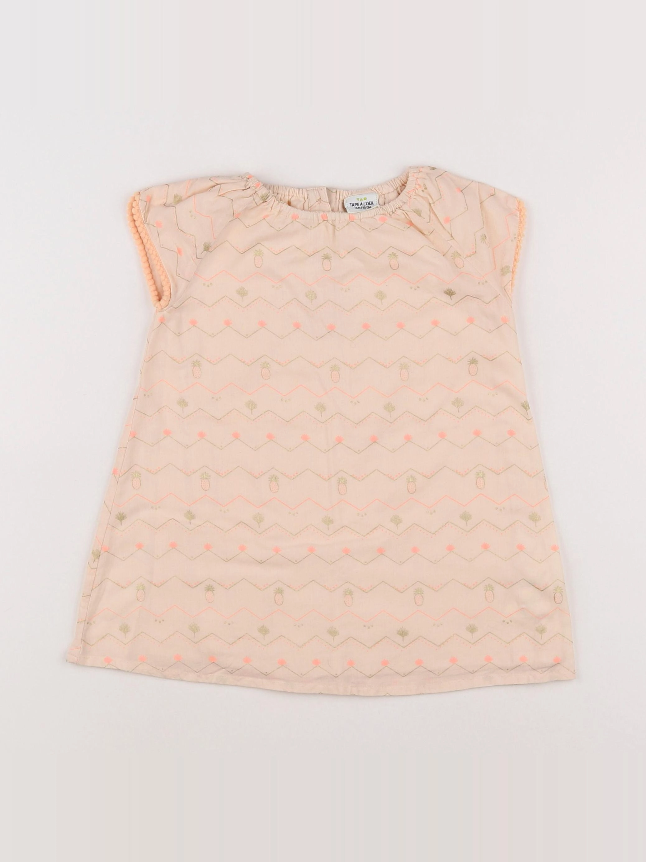Tape à l'oeil - robe rose - 18 mois