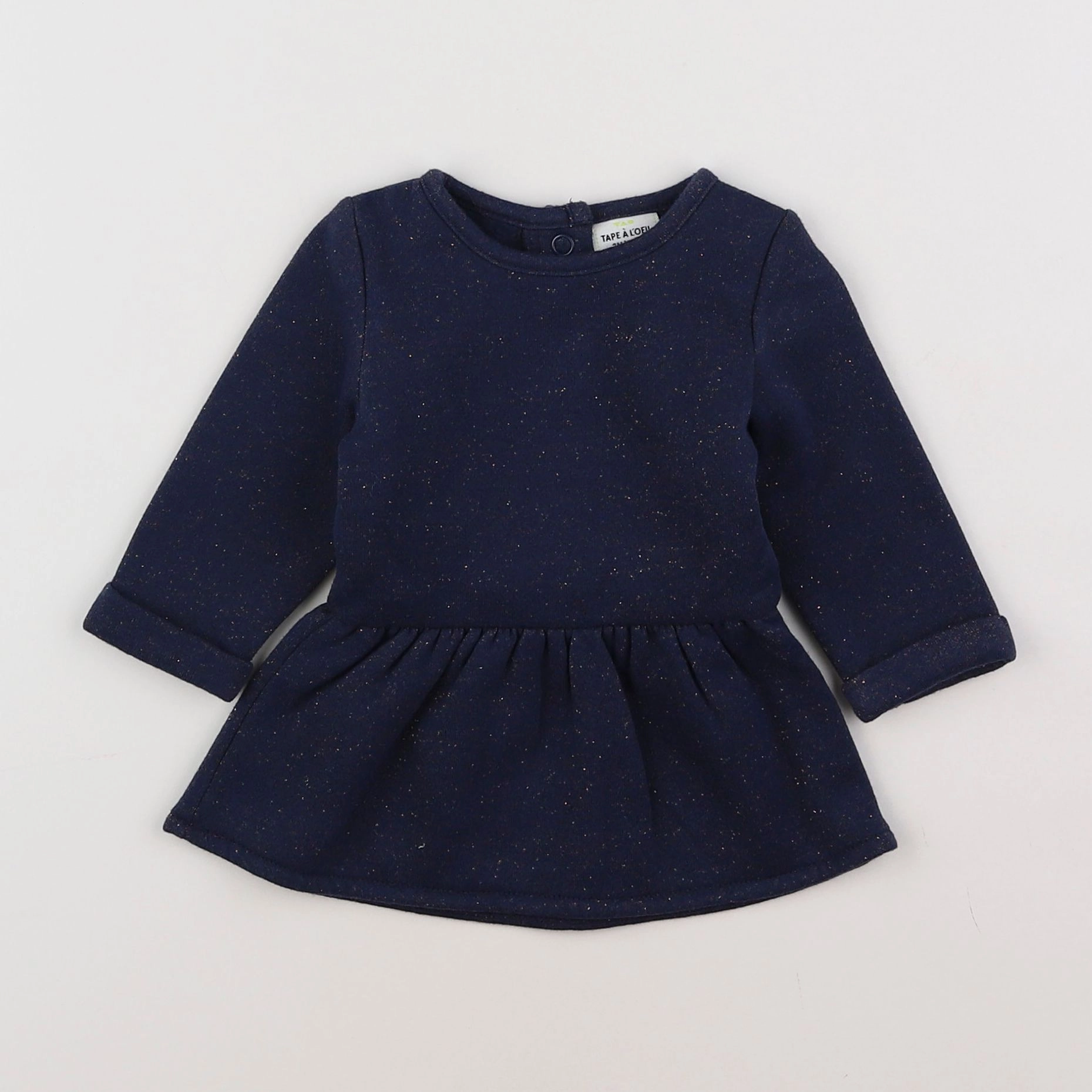 Tape à l'oeil - robe bleu - 3 mois