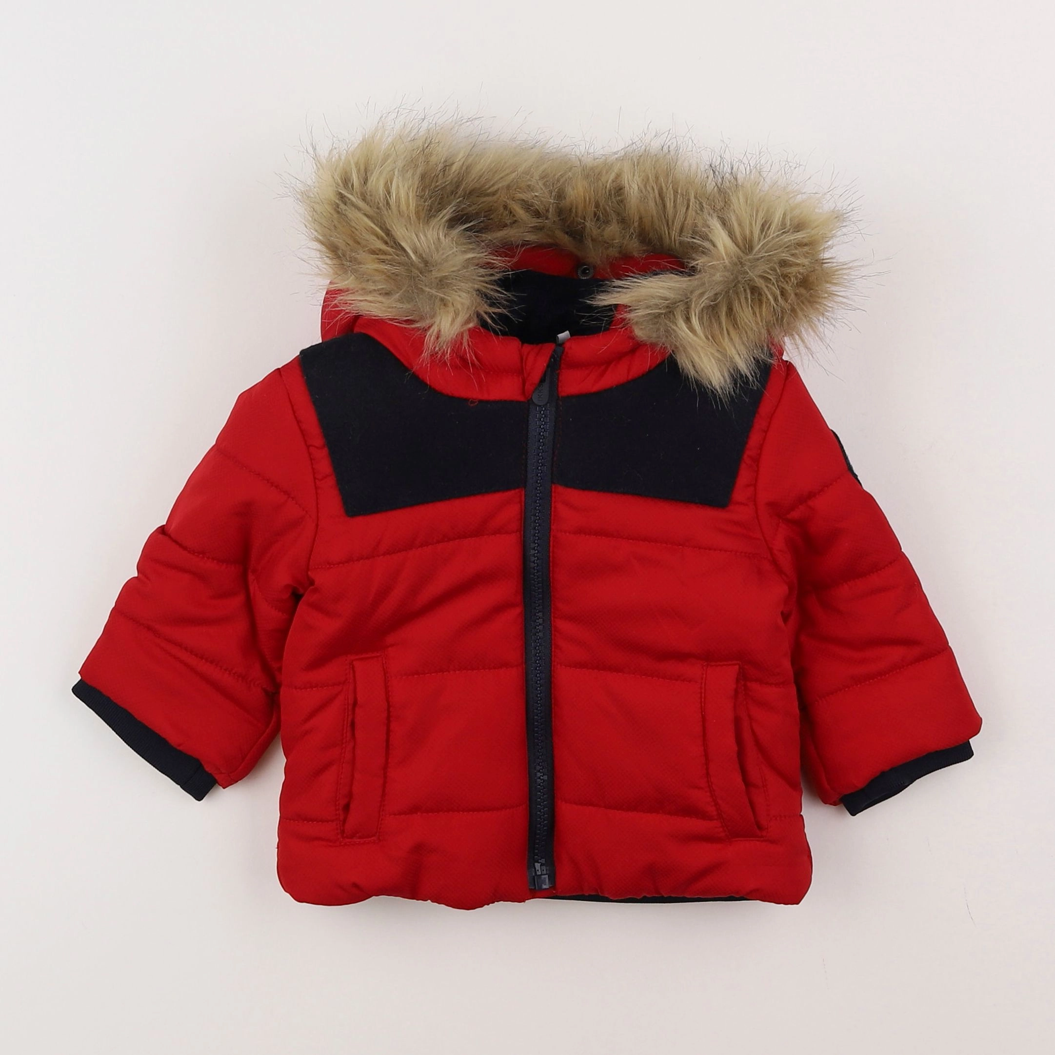 IKKS - doudoune rouge - 6 mois