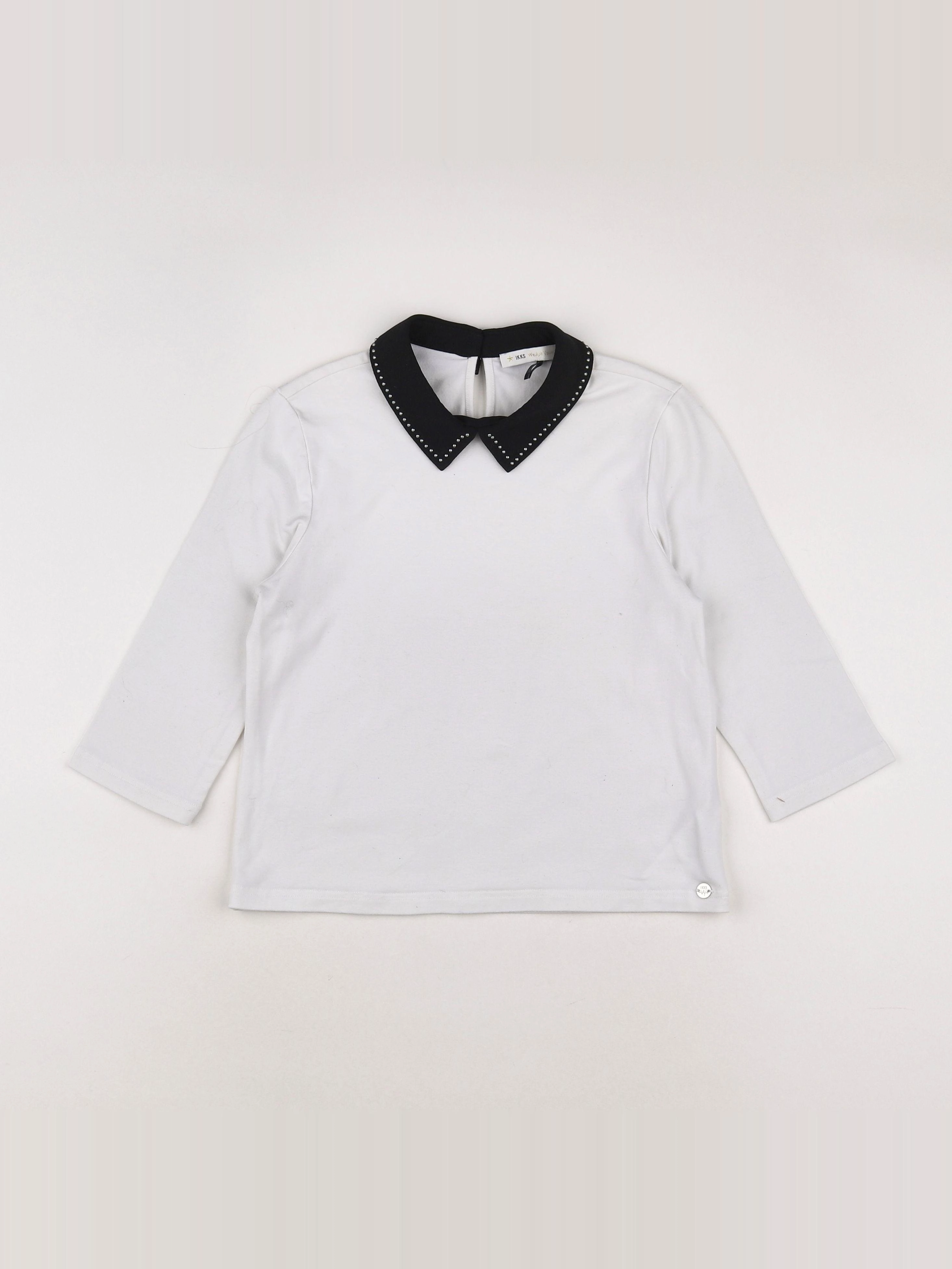 IKKS - blouse blanc - 10 ans