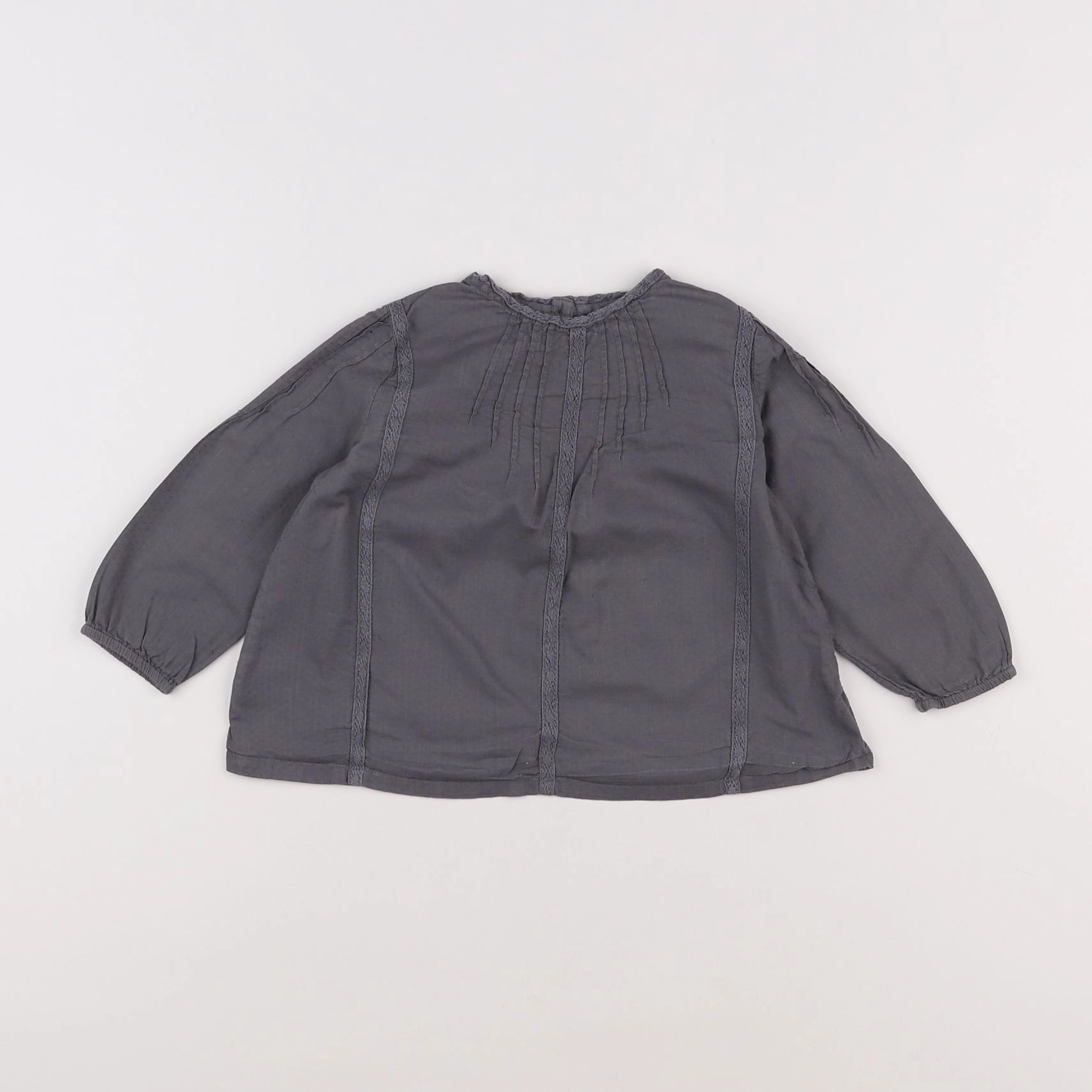 Boutchou - blouse gris - 2 ans