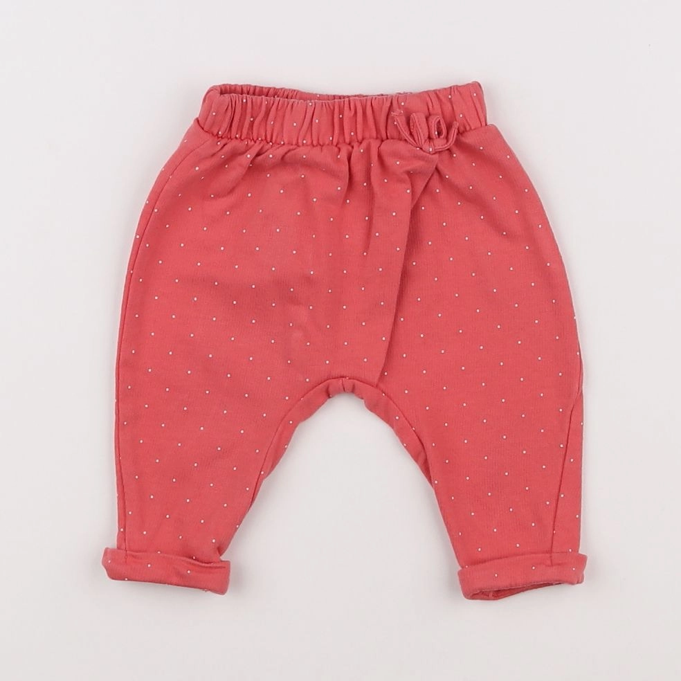 Vertbaudet - jogging rose - 3 mois