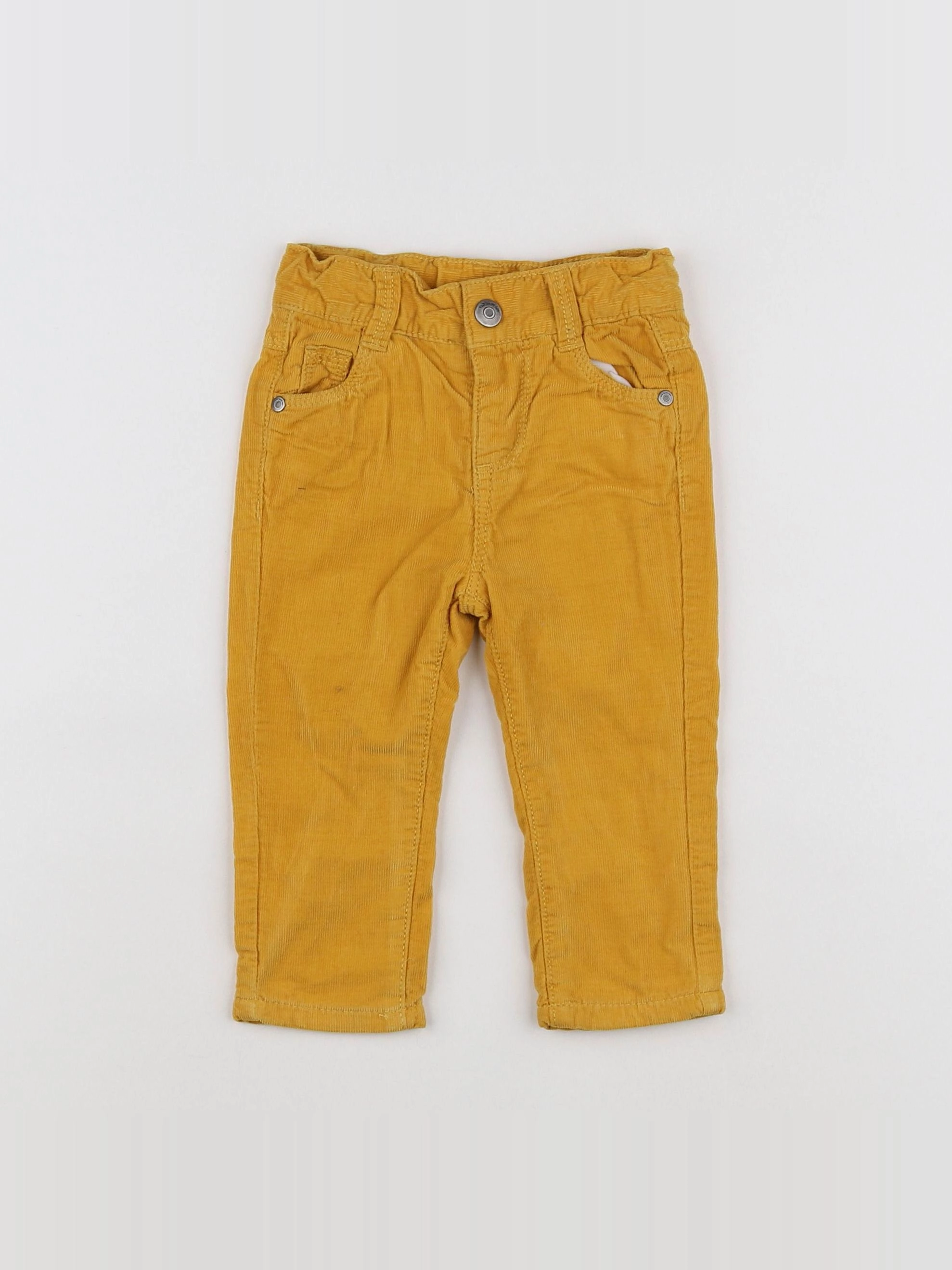 Tape à l'oeil - pantalon jaune - 9 mois